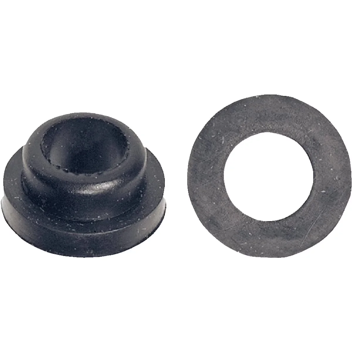 Bathroom Renovation Professional with Leakproof, Molded Cone Slip Joint Washer - Rubber Black Model B52F8B