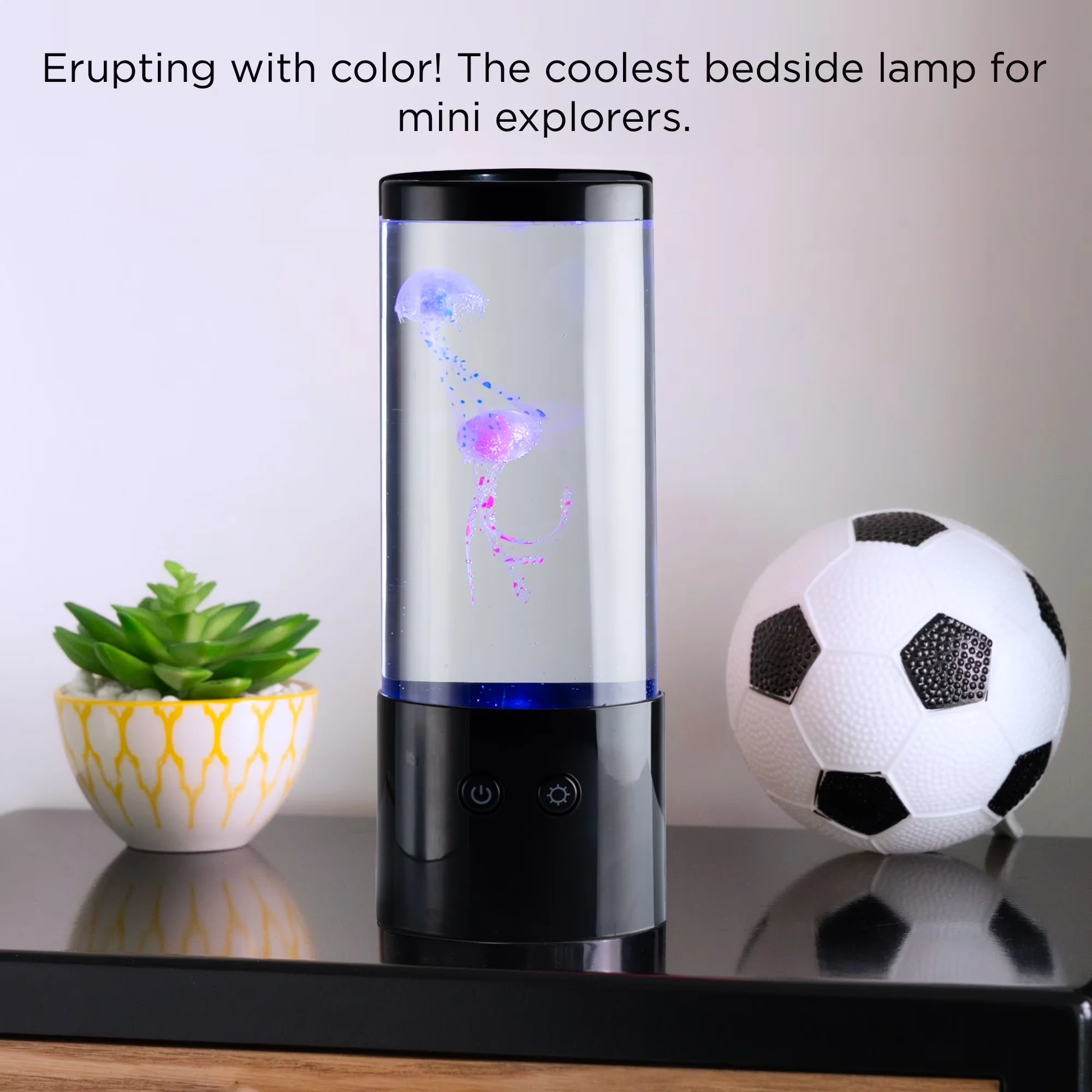 Essential Novelty Light with Color Changing, Easy Mode Switching, USB Powered - Multicolor Model BC6442