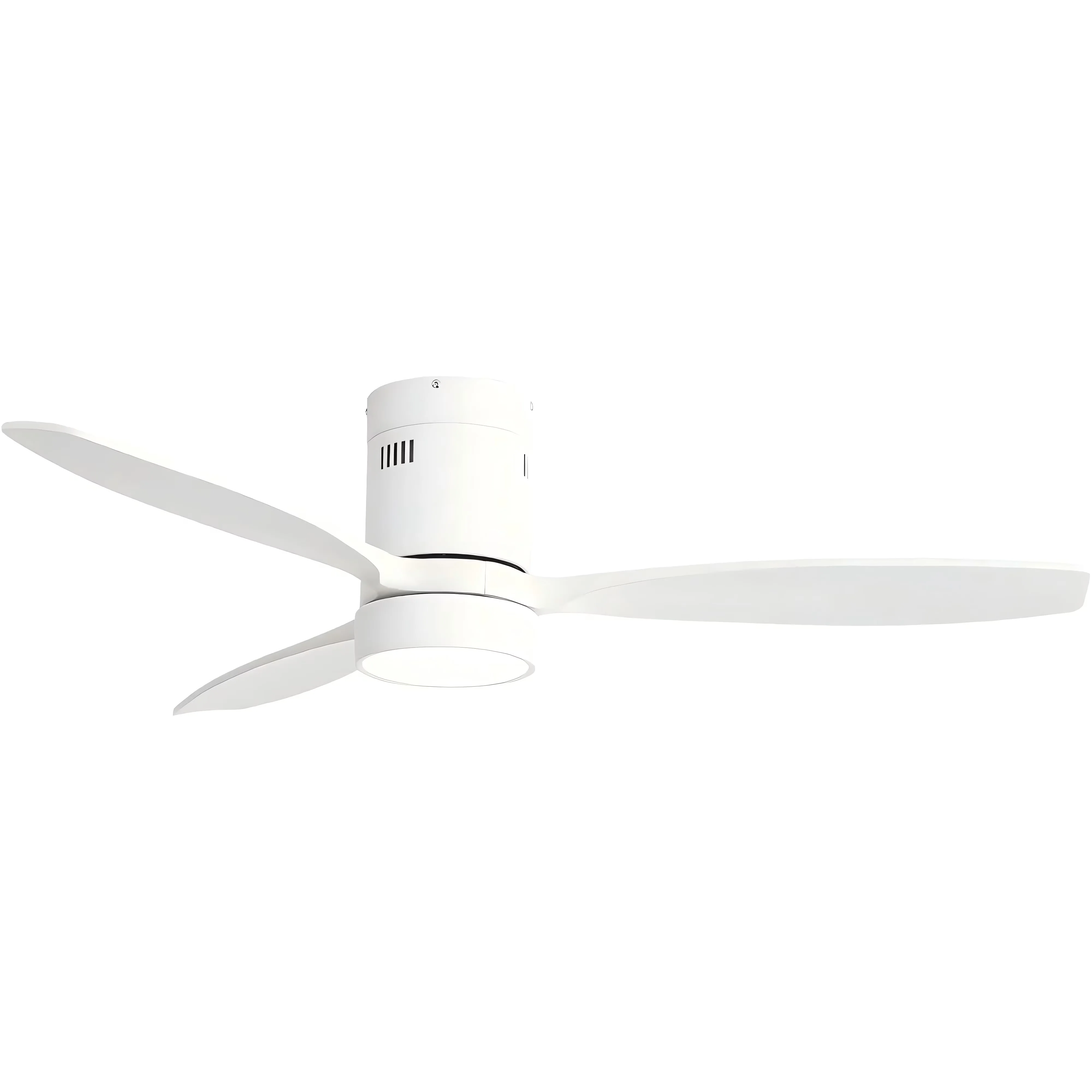Premium Ceiling Fan with LED, Remote Controlled, Dimmable - White for Bedroom Model 658099