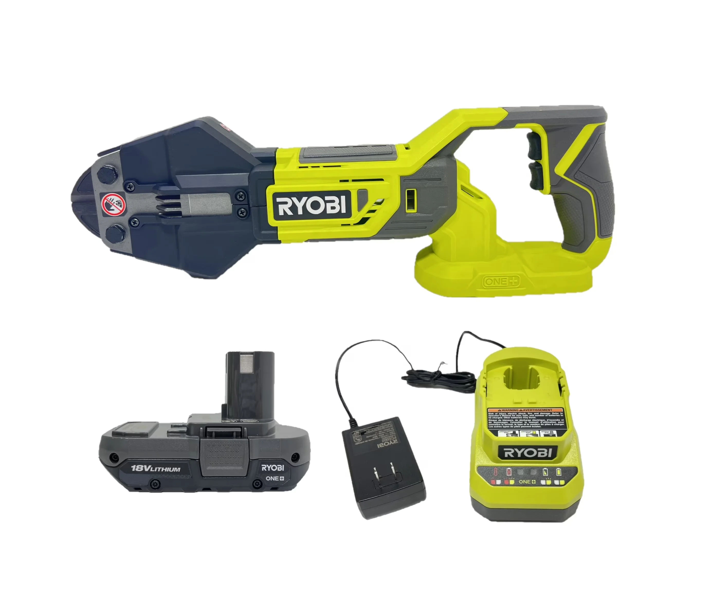 Versatile Chainsaw with Battery, 18V, Battery and Charger - Green - Easy to Use Model 1DEF35