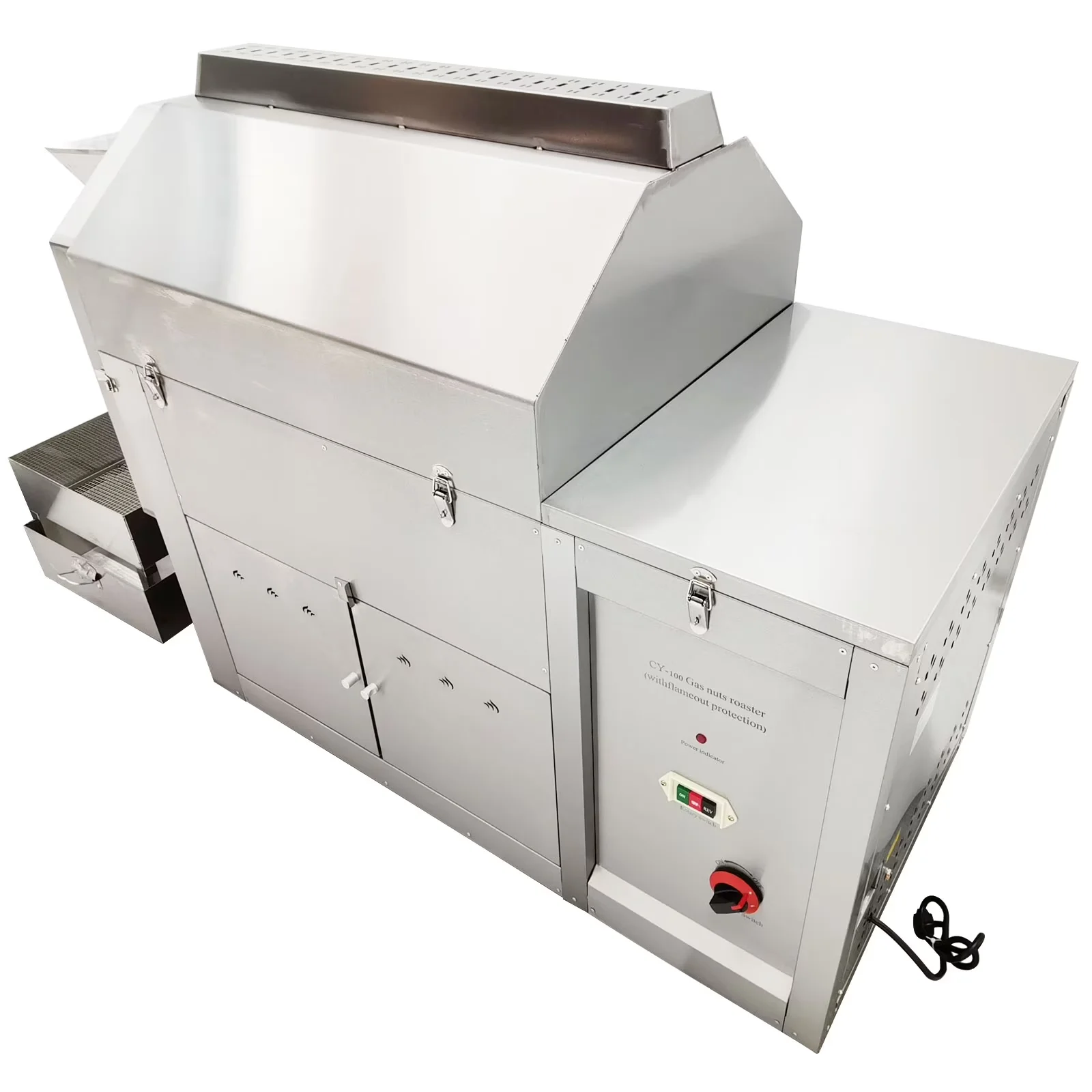 Sleek Smoker with 220V - Stainless Steel for Home and Office Model 04C302