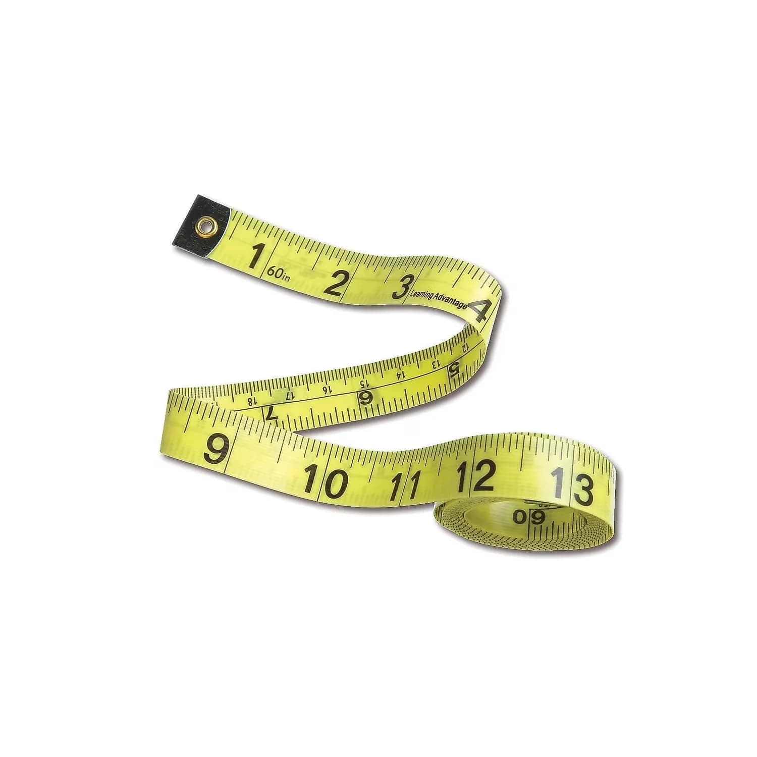 Innovative Measuring Layout with Sold as 10/Set., 5' Tape Measure Vinyl (7614), Tape length: 5'/152cm. 10 tapes per set. - Lime Plastic Model 0A50A8