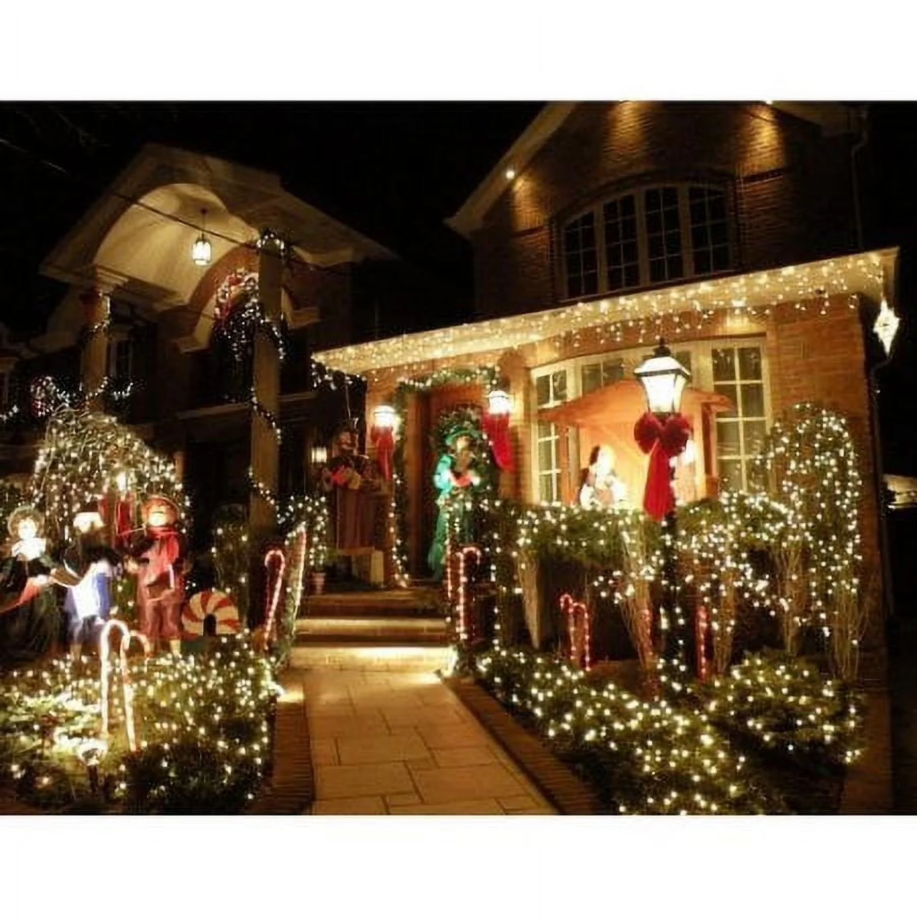 Novelty Light Reliable with LED, Solar, Weatherproof - Yellow 39ft - Professional Series Model 35862D