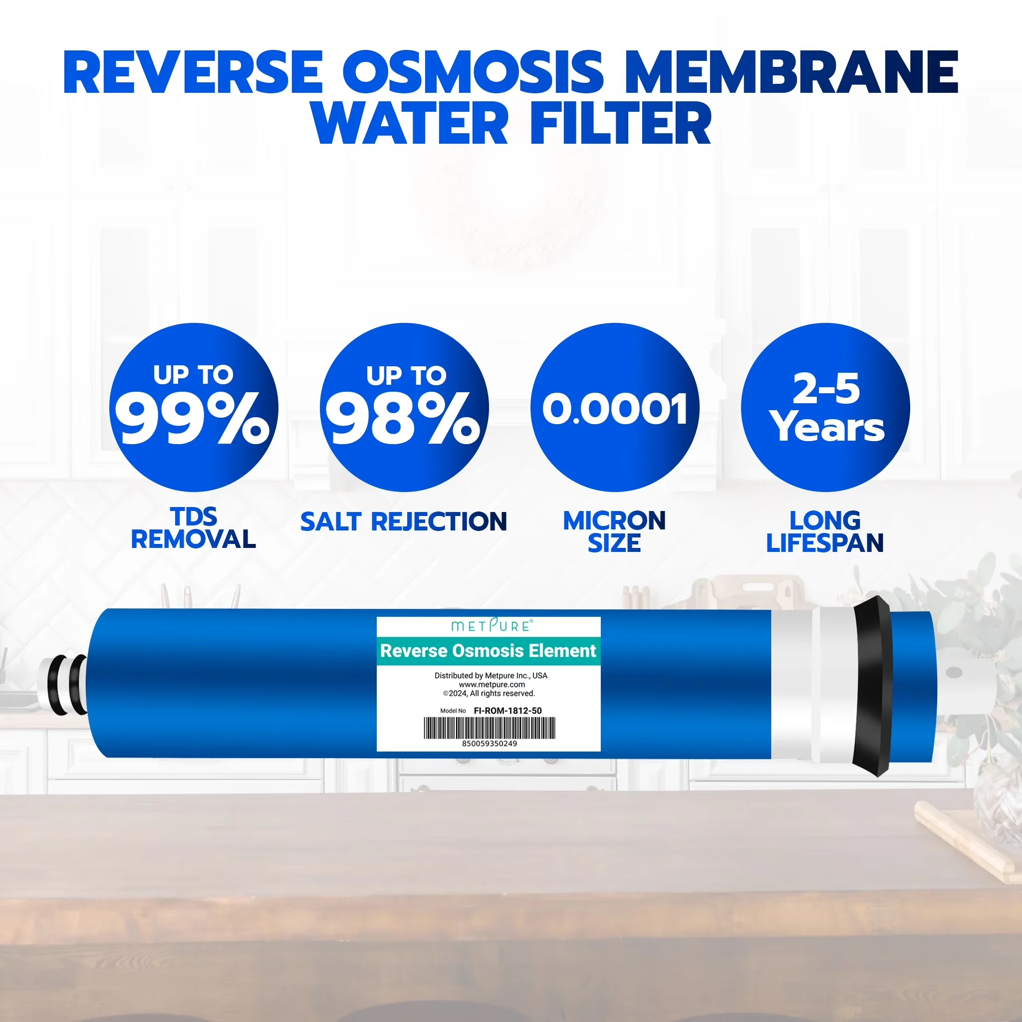 Water Filtration Essential - Reverse - Durable Build Model CD79BD