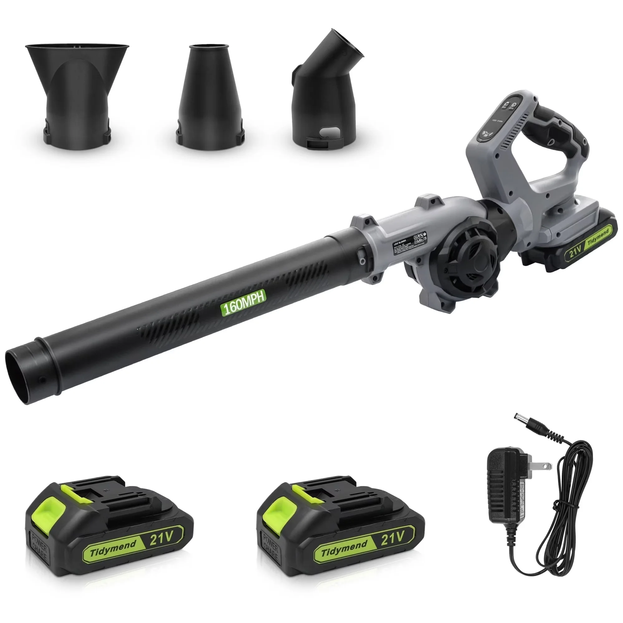 Durable Leaf Blower with Battery, 20V, 20V Cordless for Patio - Easy to Use Model 30C512