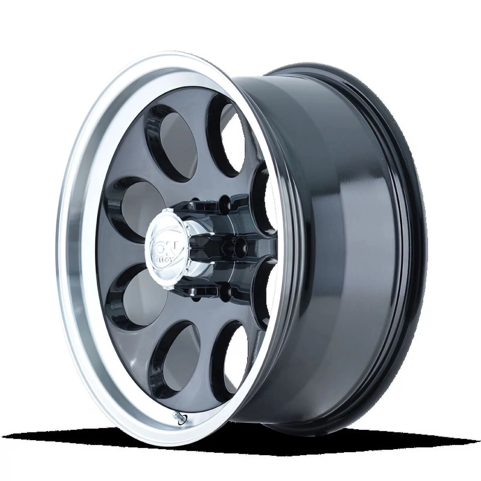 Wheels And Rim Sleek with 171 (171) GLOSS BLACK MACHINED - Aluminum 16X8 Model 4E4F44