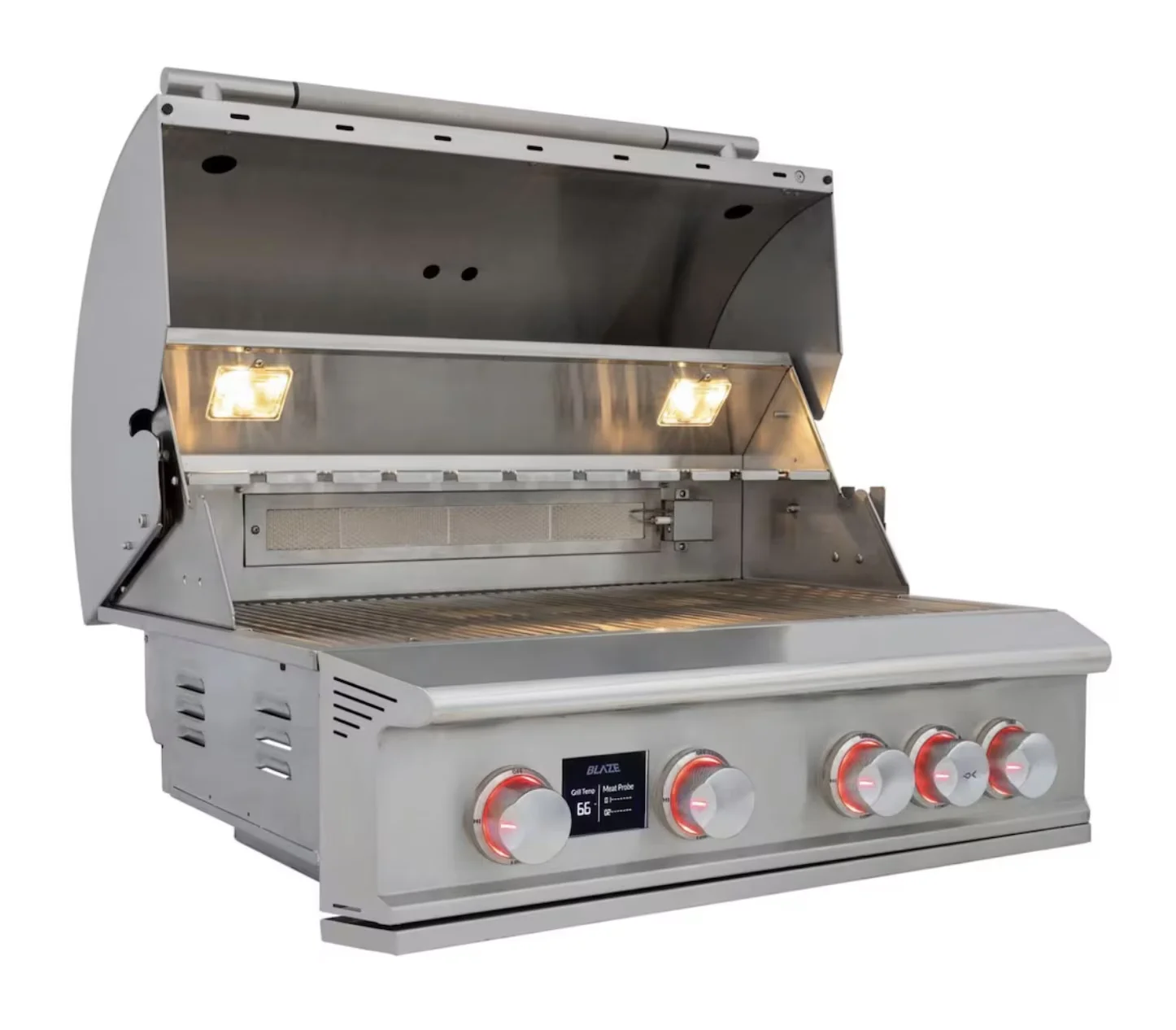 Innovative Gas Grill with Warming Rack, BLZ - Stainless Steel Stainless Steel Model 868492
