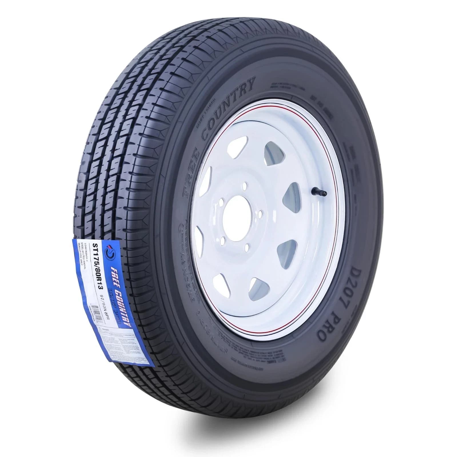 Premium Trailer Tire with Durable Construction - ST175 for Home and Office Model 554983