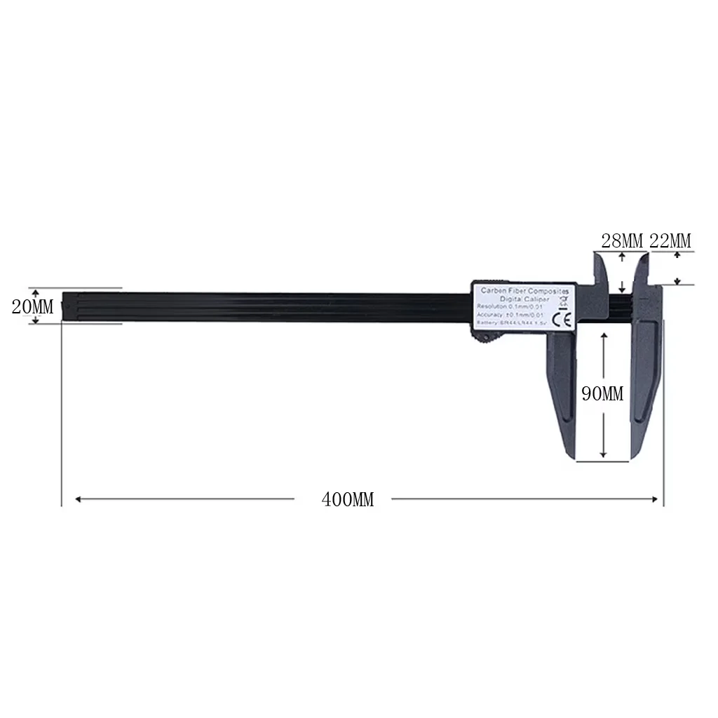 Essential Measuring Layout - Plastic 12" 12inch - Ergonomic Design Model A9C645