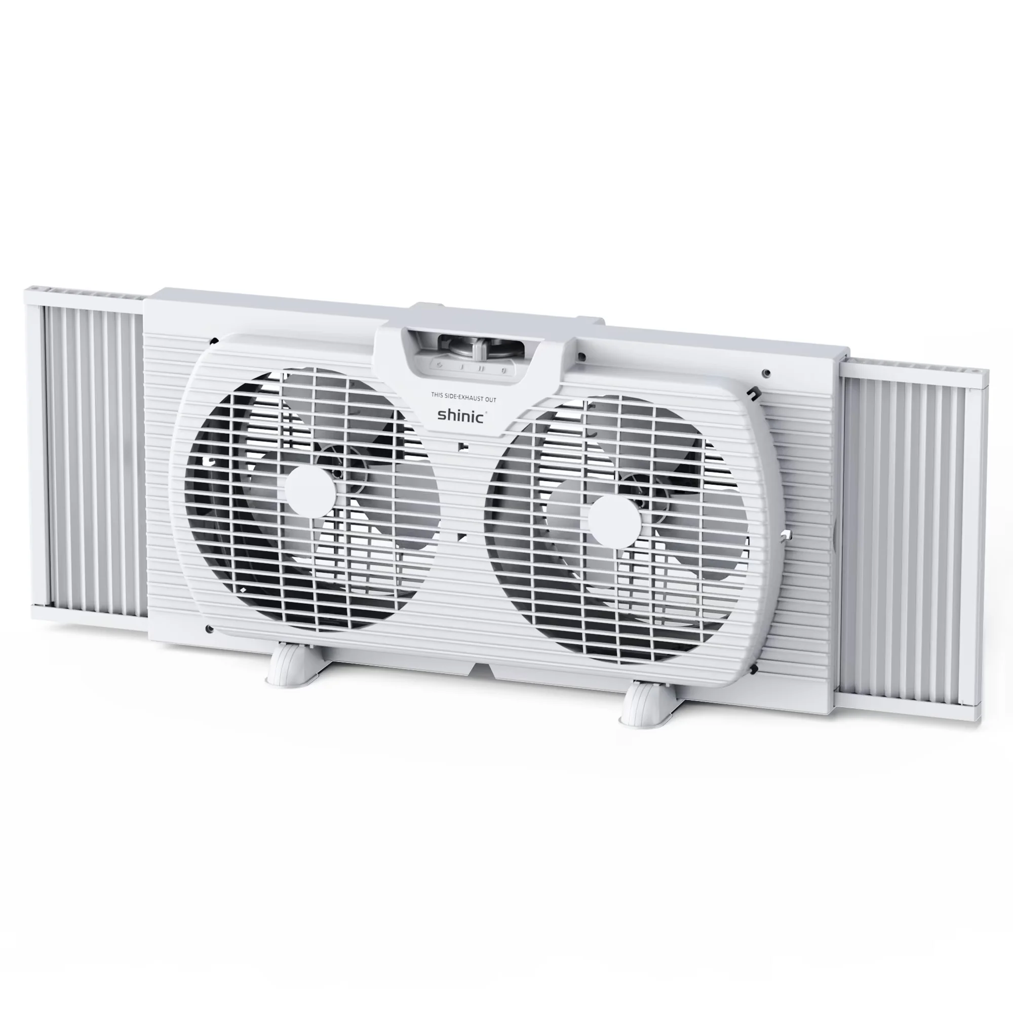 Professional Fans In Cooling with Convertible, Fully Assembled - White Plastic Model 67BE63