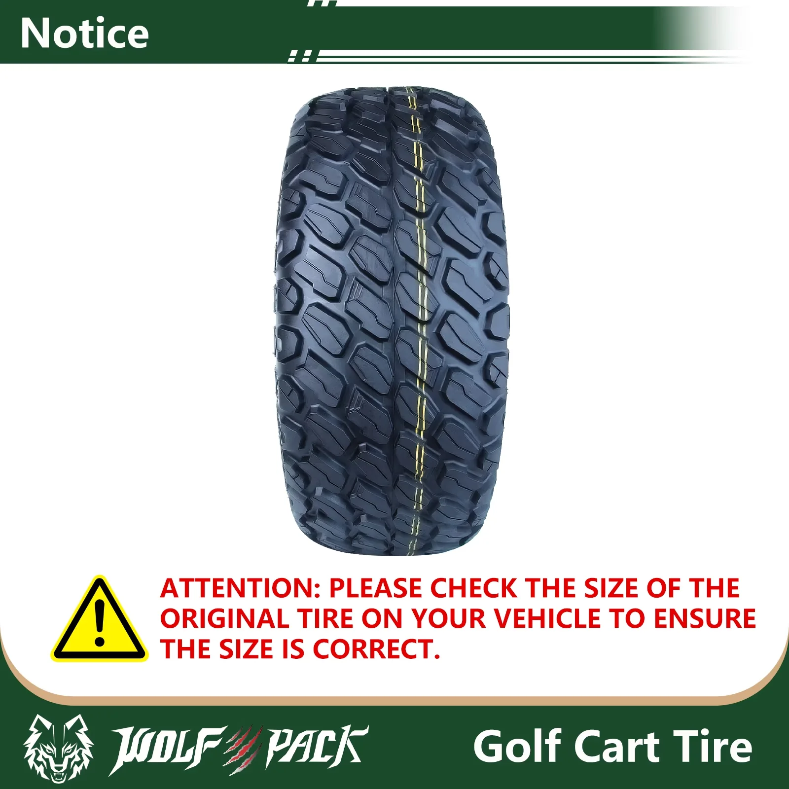 Classic Lawn Mower Tire with Not for highway service, Tire Size: 23X10R14 6ply - Model 5C1648