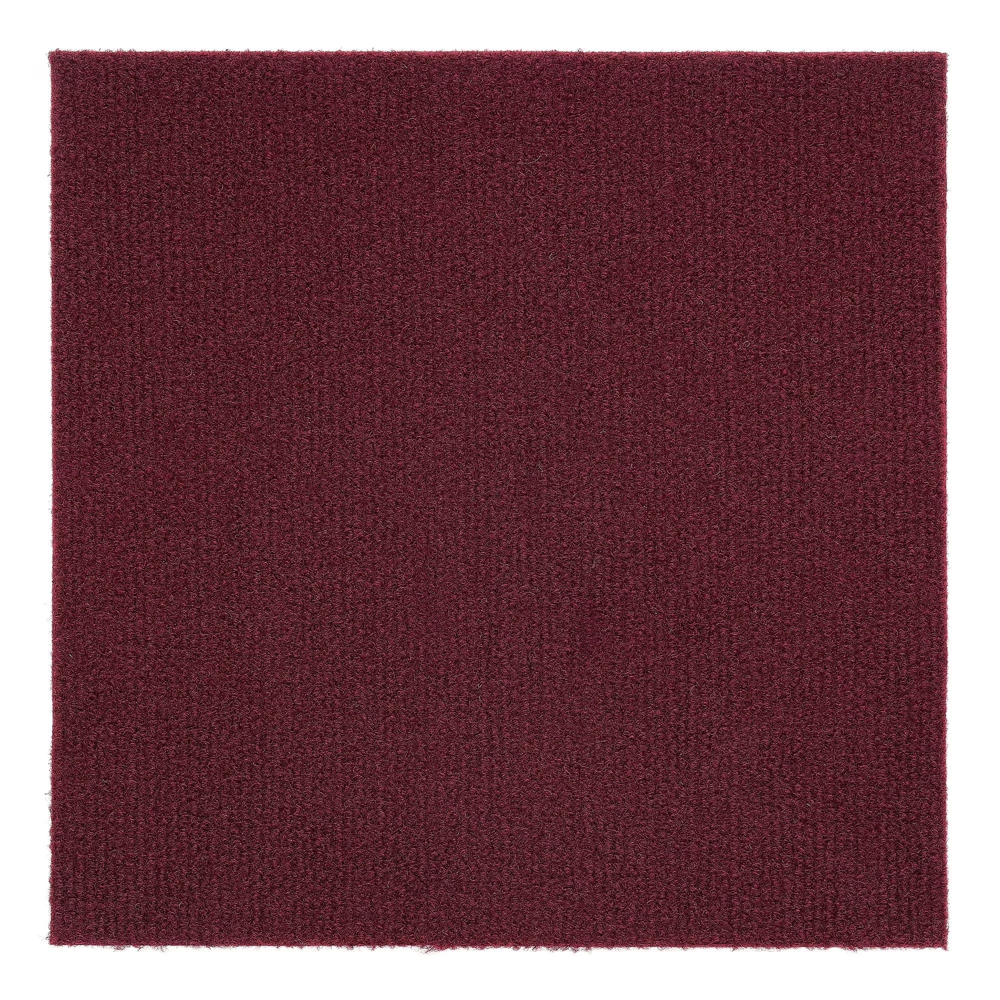 Grey Vinyl Flooring Vinyl Plank Flooring Durable with Easy Installation, Burgundy - Polyester 12 x 12 Model D0B03F