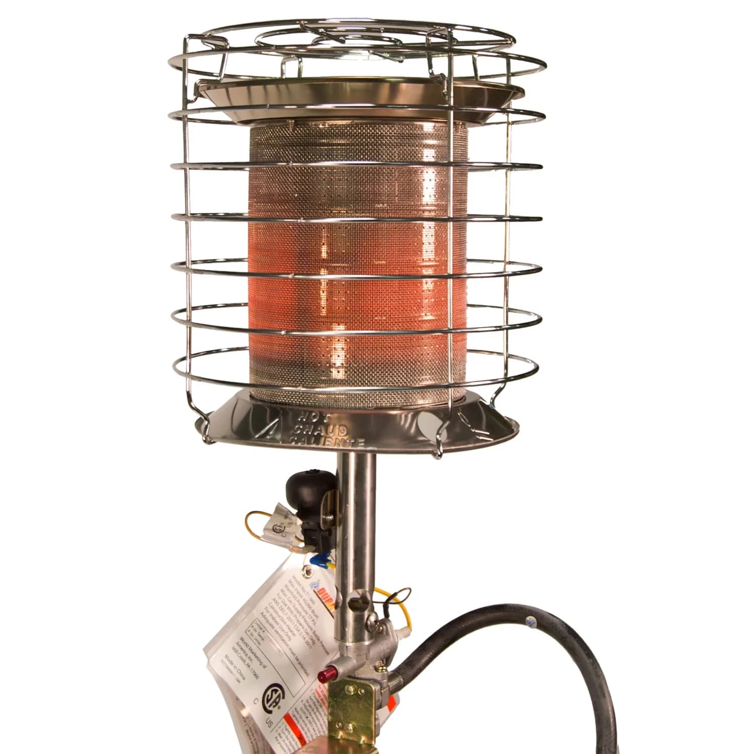 Portable And Electric Space Heater Reliable with 40000 BTU, Portable - Yellow Model 02C2E1
