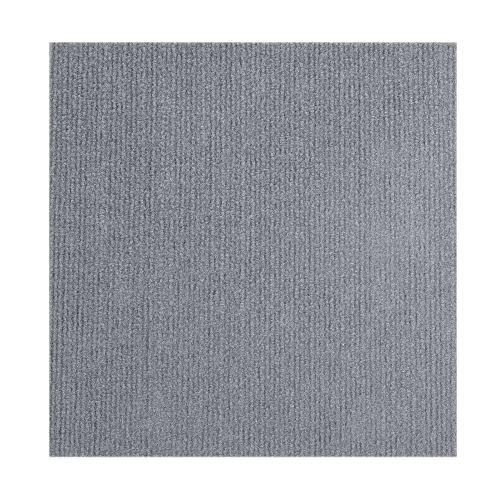 Stylish Grey Vinyl Flooring Vinyl Plank Flooring with Multi-Purpose Floor Tiles, 12"x12" Peel and Stick Self-Adhesive - 12" x 12" x 0.2" Model 6FF420