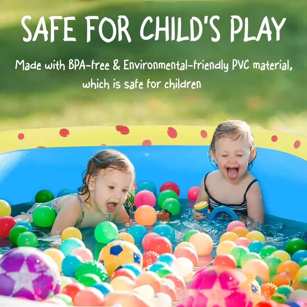 Essential Inflatable Pool with Material: PVC, Weight: 4.25 lbs, Dinosaur - Blue Model 40B087