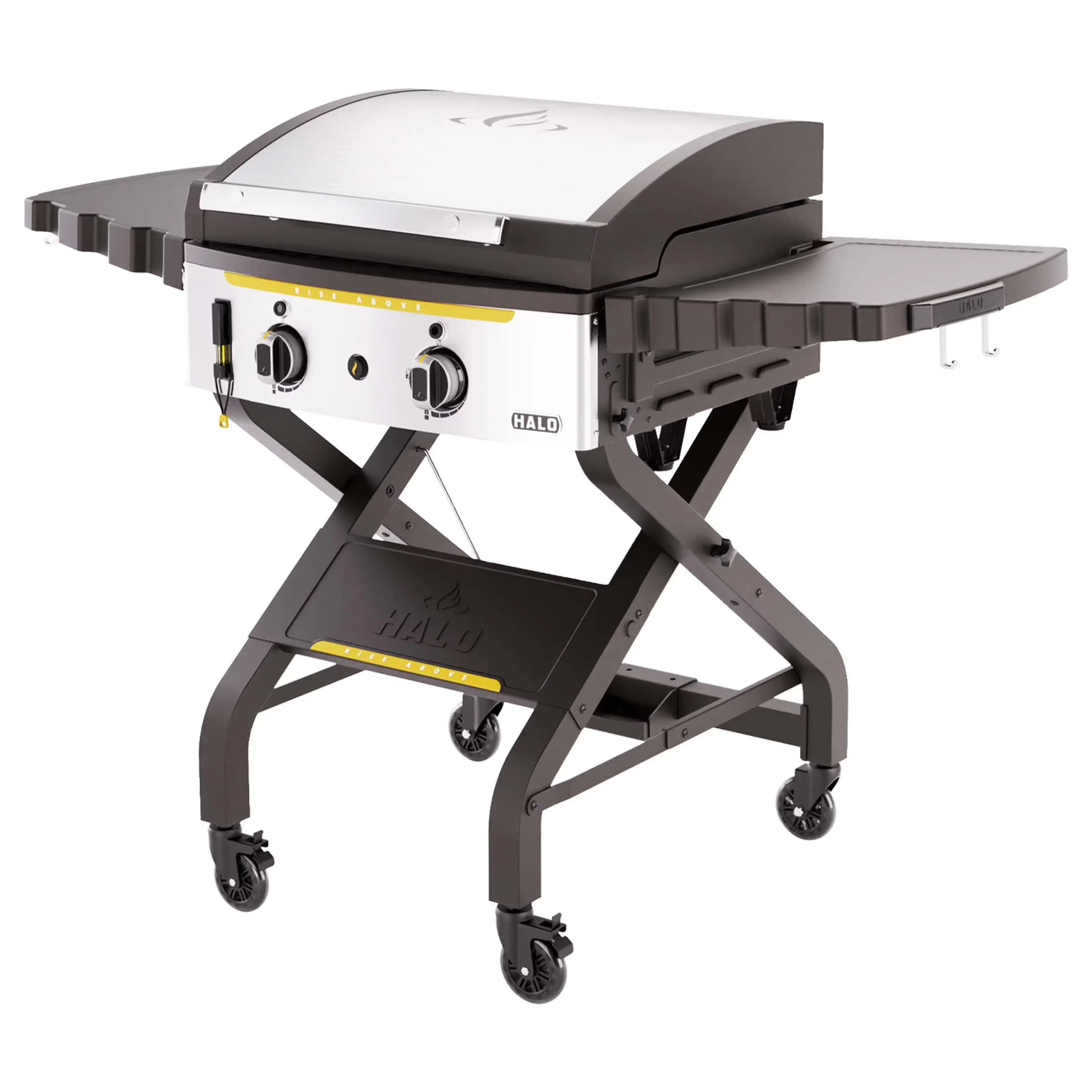 Reliable Flat Top Grill with Storage Rack, Warming Rack - Stainless Steel Model 95EF38
