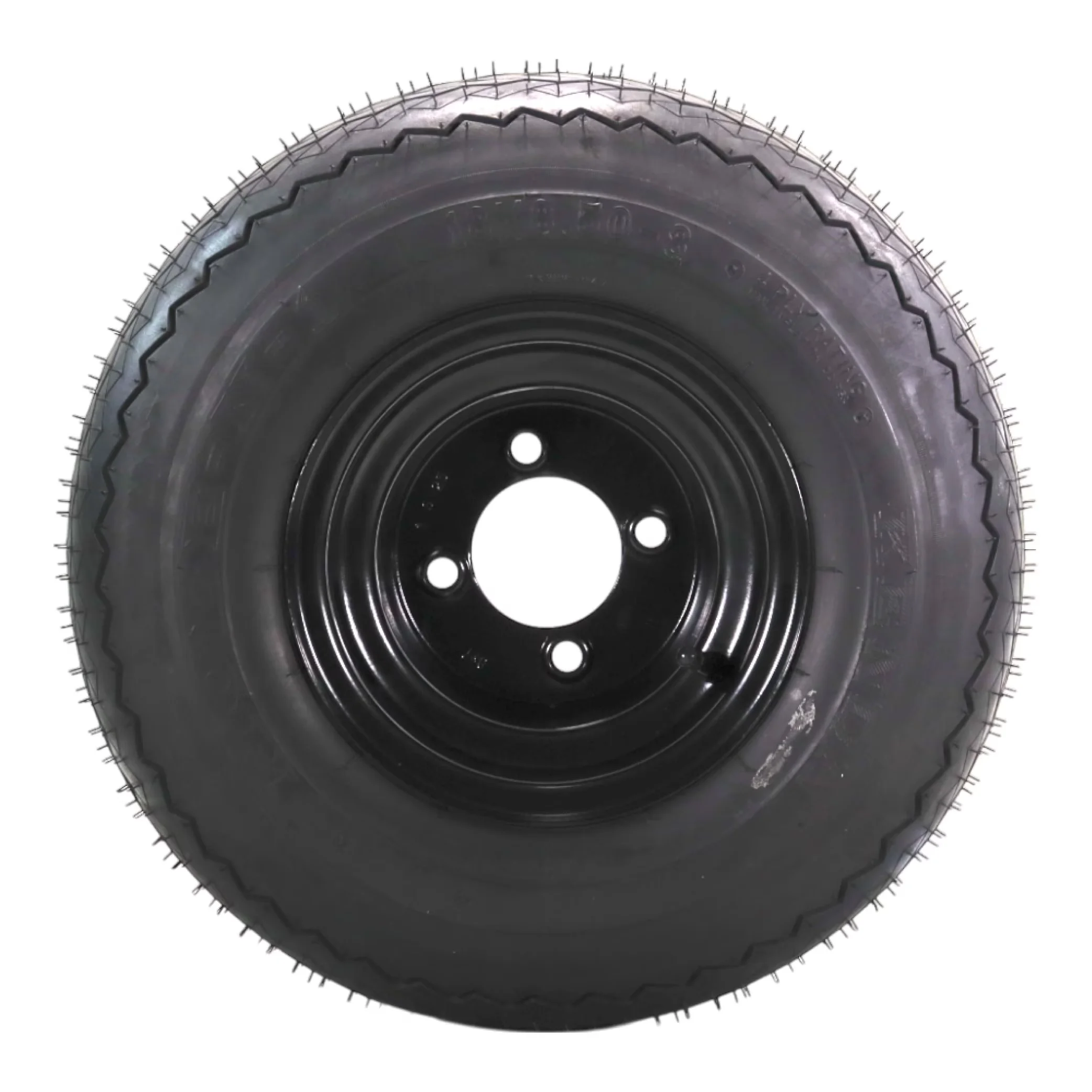 Quality Golf Cart Tire with Heavy-Duty, Hole-N-1 K389 18x8.5-8, Hole in one - Model 155F55