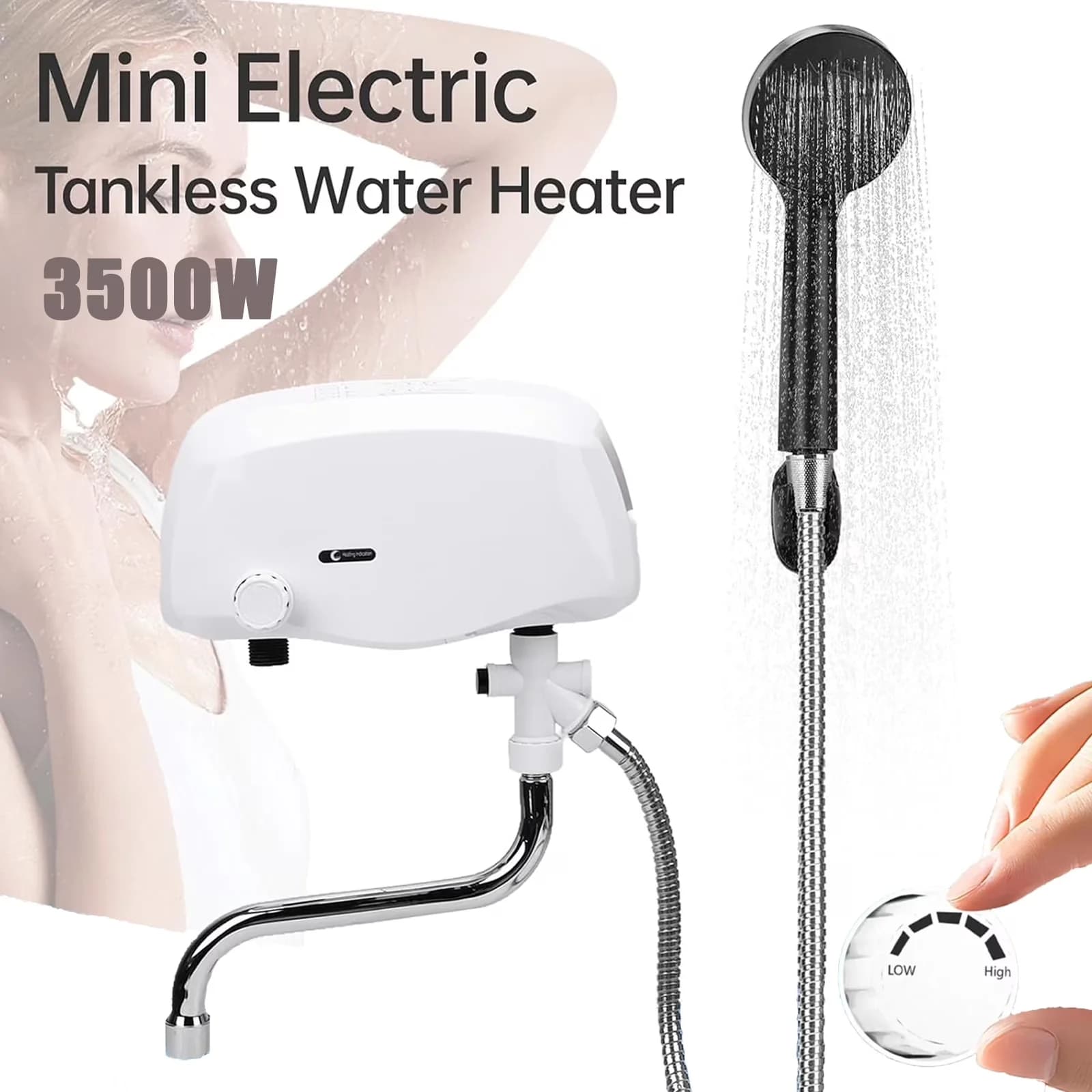 Plumbing Classic with 3500W, Durable, Easy Installation for Home, Kitchen - Model 5493E0