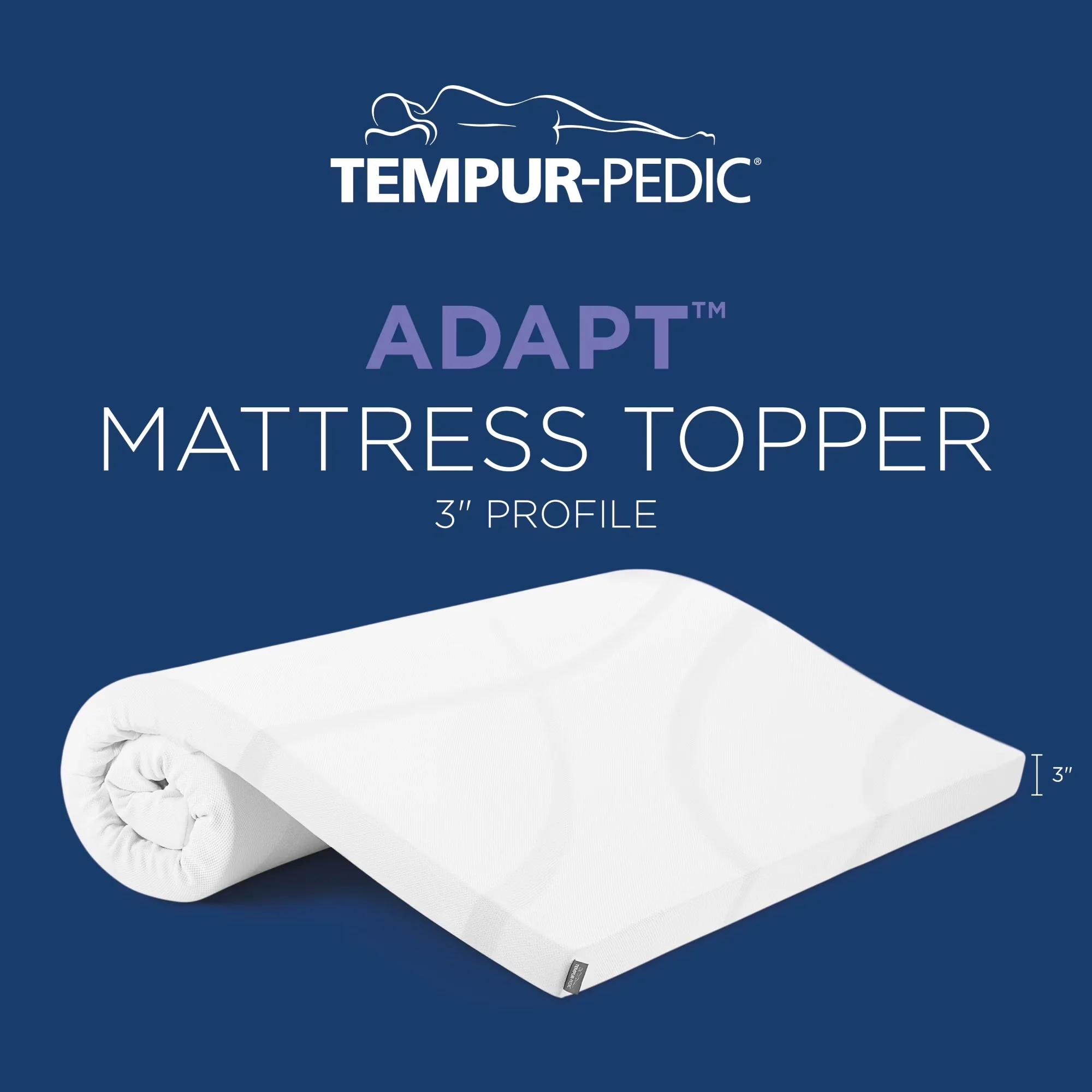 Versatile Mattresses Accessory with Breathable, Removable Cover, Anti-Slip - Memory Foam Model 0237EB