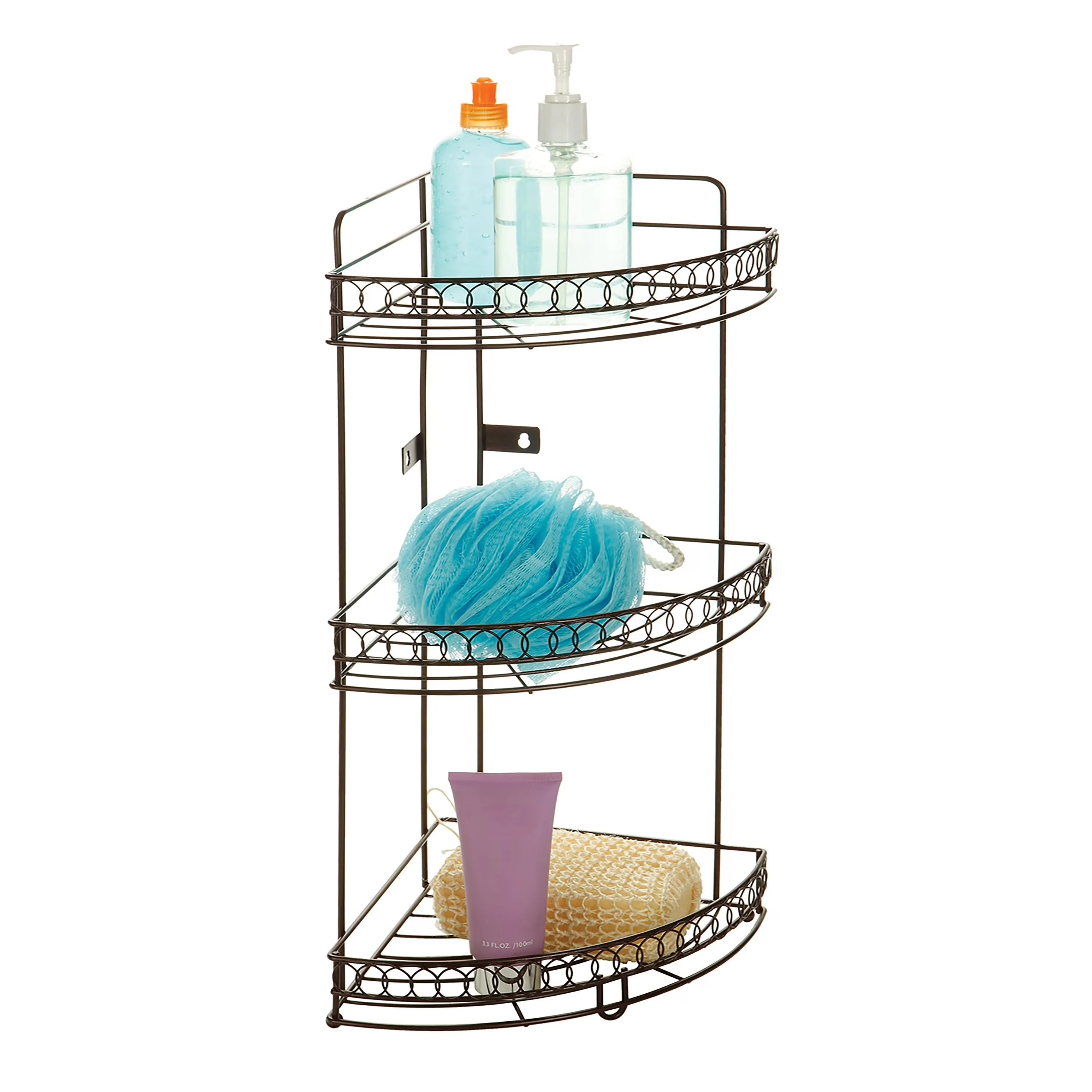 Bathroom Renovation Reliable with Rust Resistant, Dimensions: 8" x 8" x 20.5" - Rust Metal, Iron Model 609041