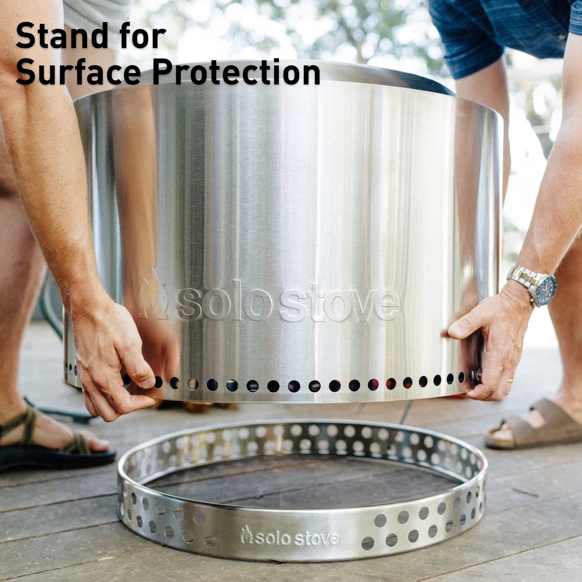 Classic Outdoor Heating with Portable, Smokeless - Stainless Steel Multicolor Model FF3D45