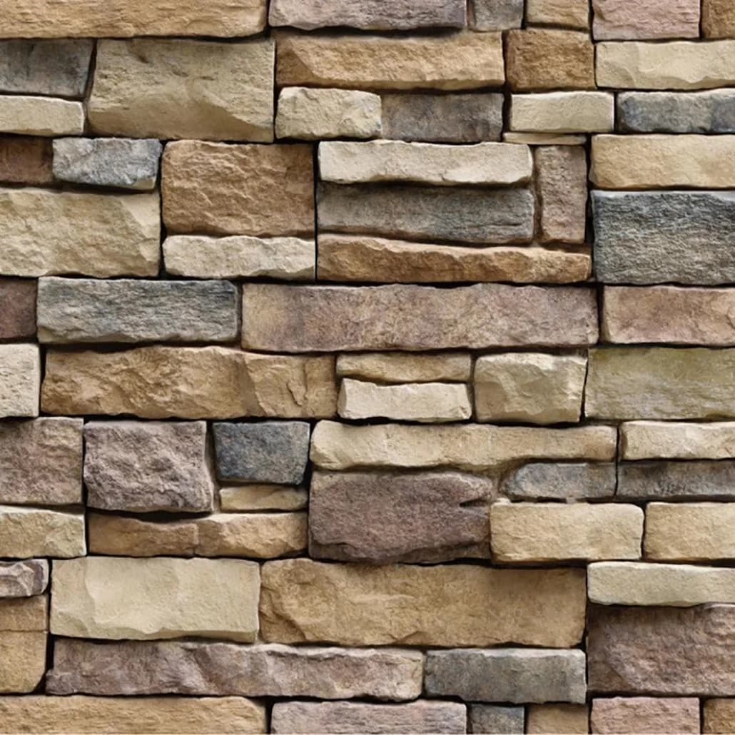 Durable Wallpaper with Removable, Peel And Stick, Rock - Pvc - Heavy Duty Model C85DA7