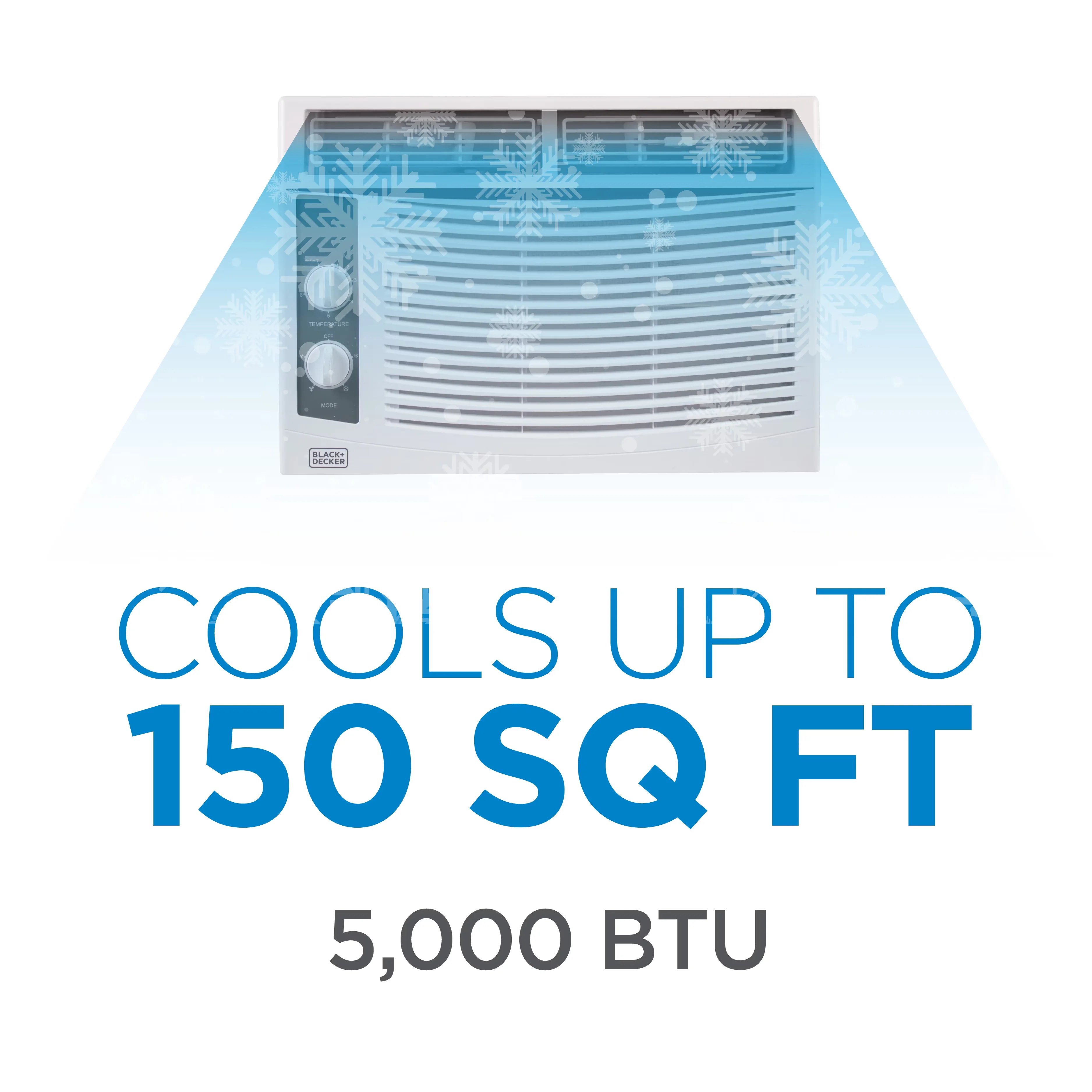 Classic Air Conditioner with 5000 BTU, Remote Controlled, 5000 BTU Window Unit - Model D834FC