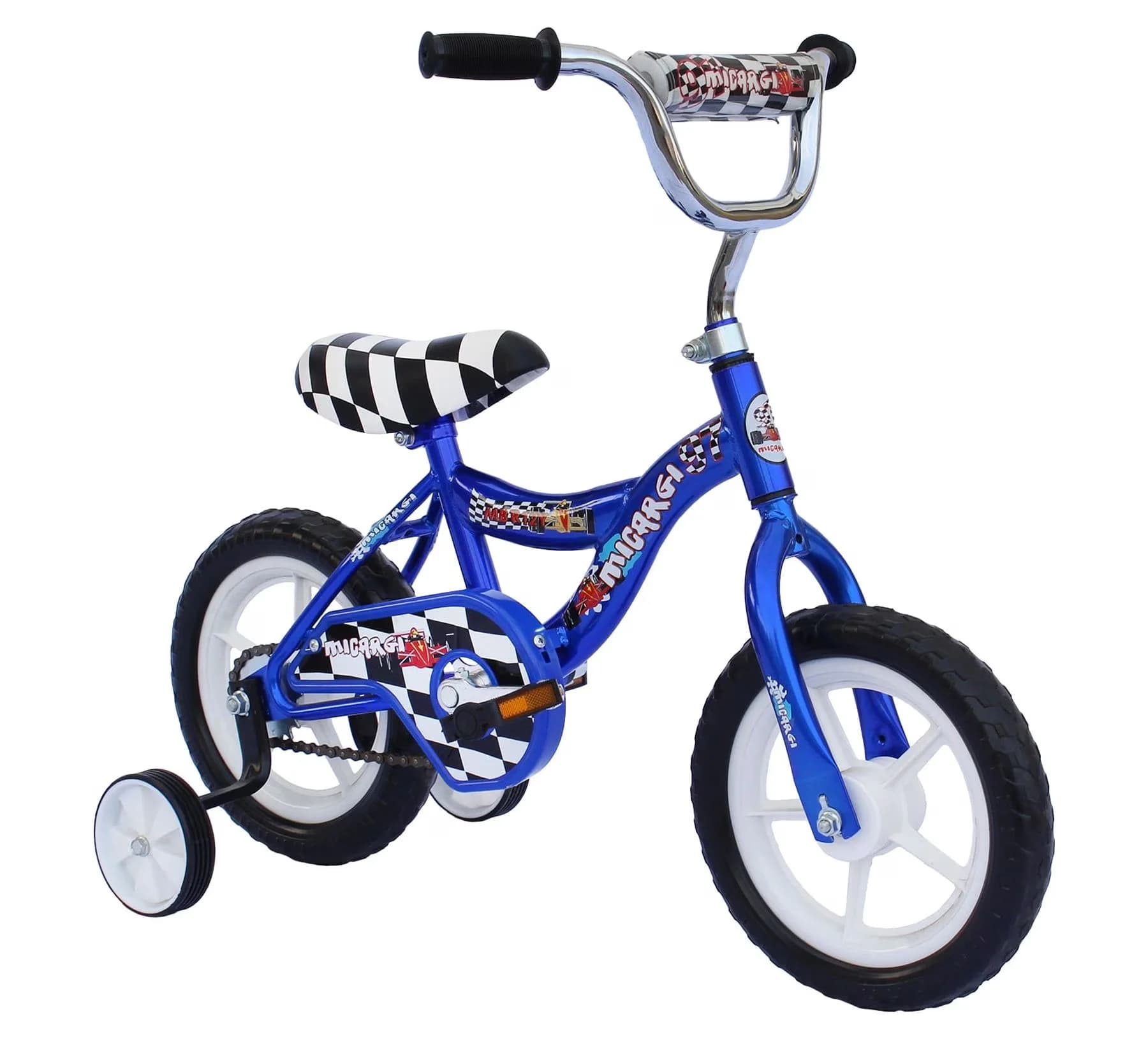 Stylish Kids Bike with Adjustable Seat Height, 12 In. - Blue 2-4 - Reliable Performance Model 0F8828
