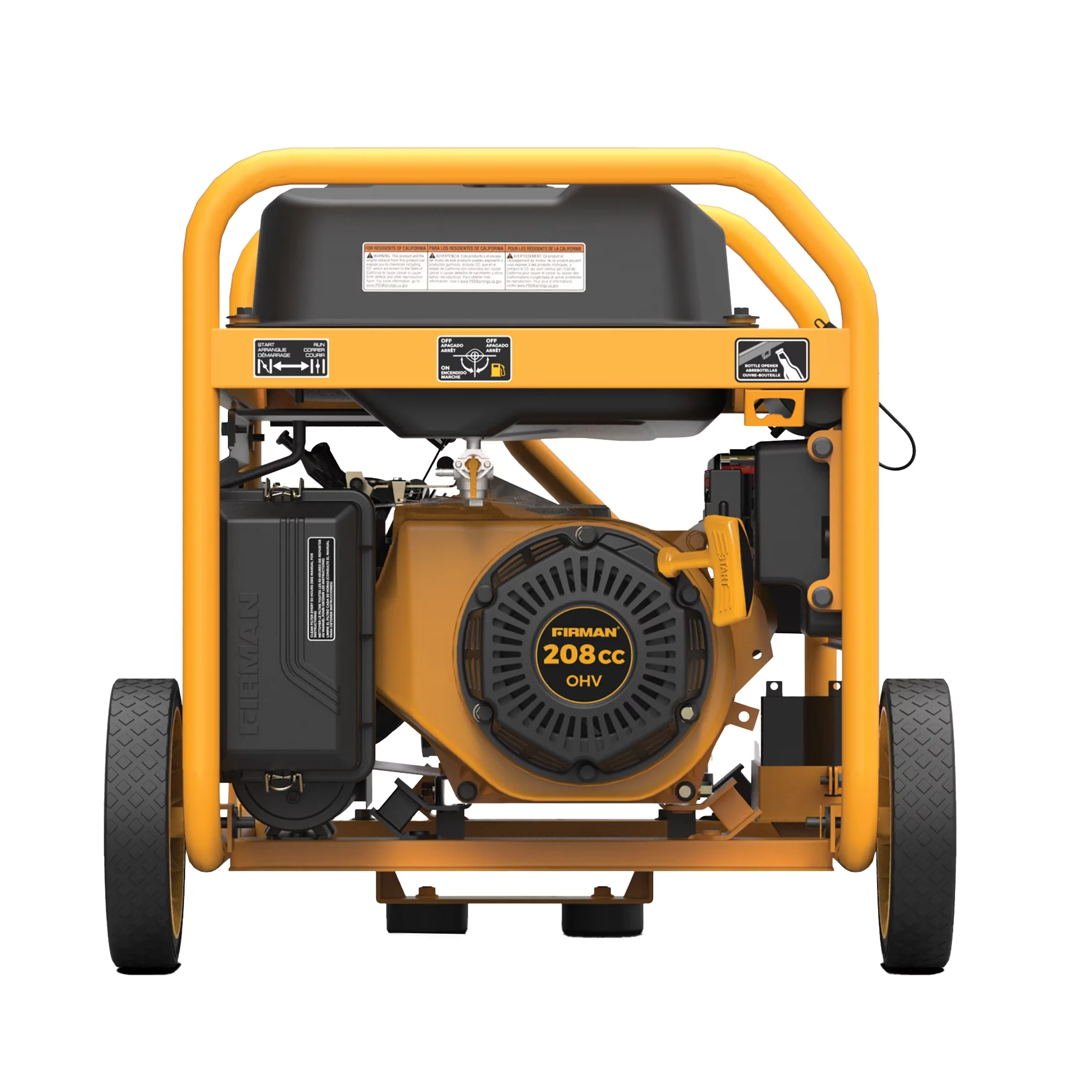 Sleek Generator with 3650W, Co Shut-Off, 3650W Push Button Start Power - Model C10C5E