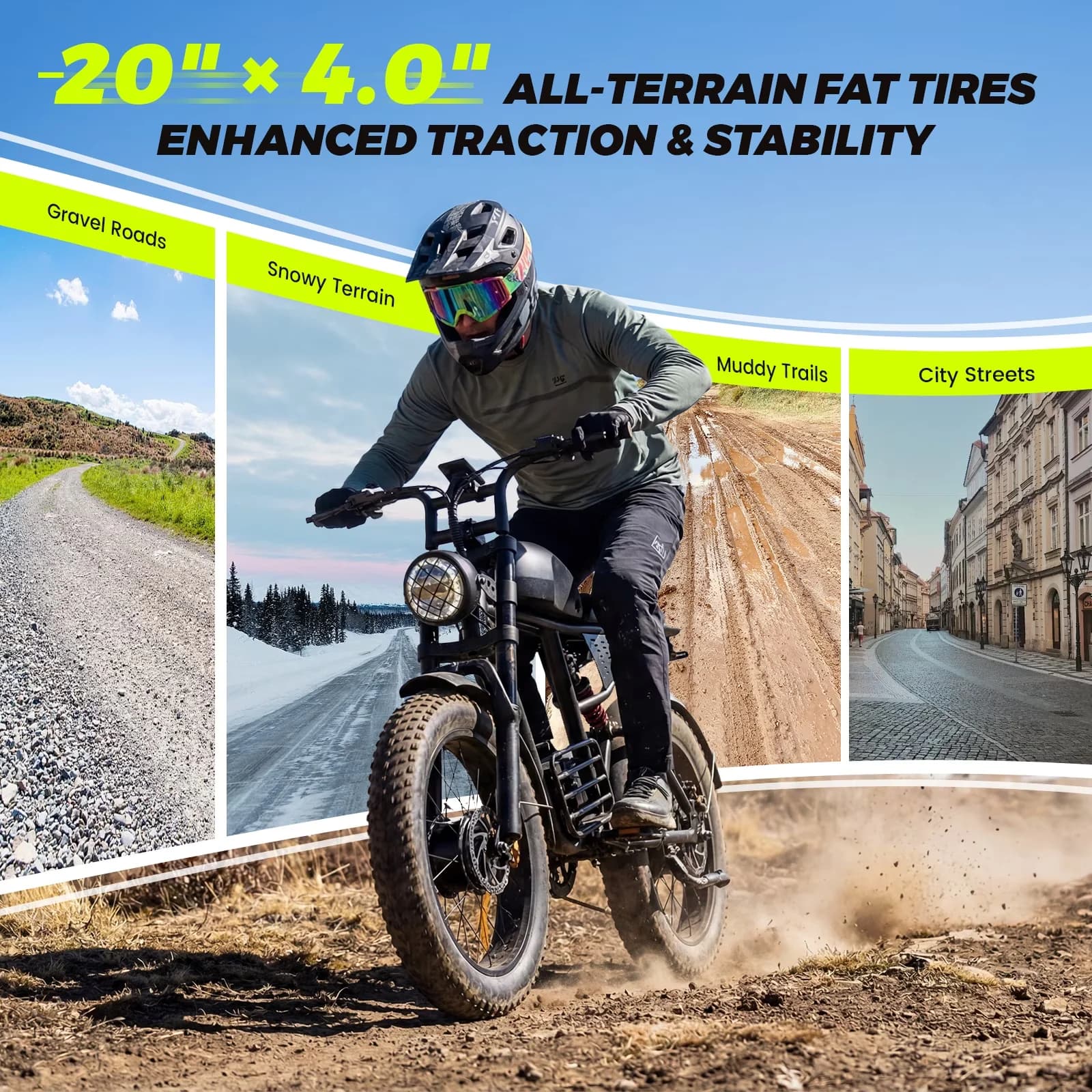 Electric Bike Quality with Battery, 1500W - Black - Traditional Style Model 2B9DF4