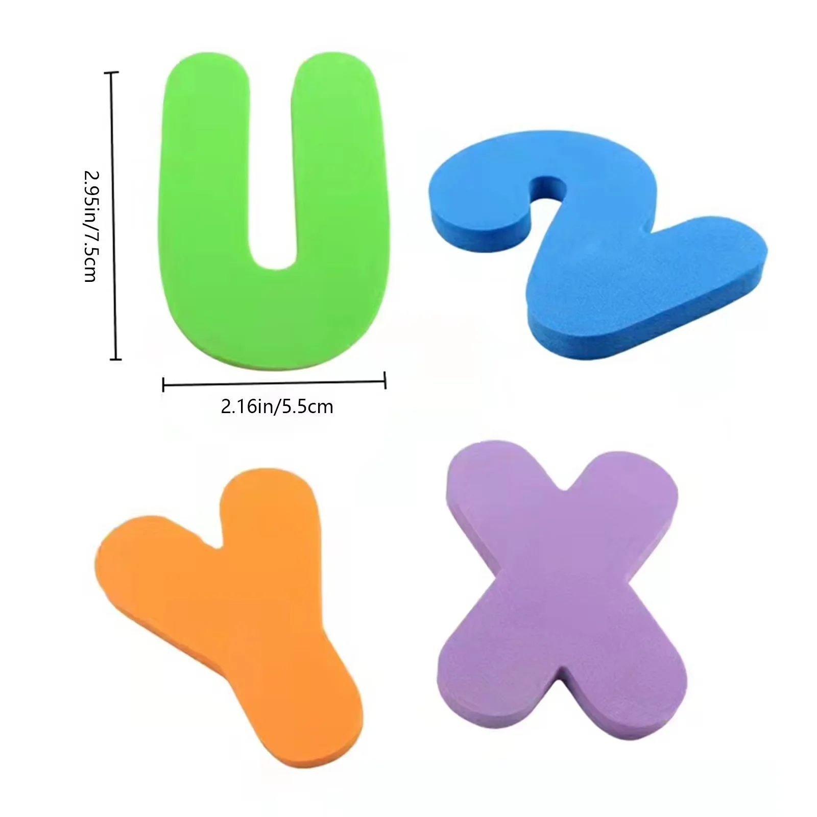 Wallpaper Wall Decals Wall Covering Classic - Foam Multicolor 36 PCS - Low Maintenance Model 8FFA34