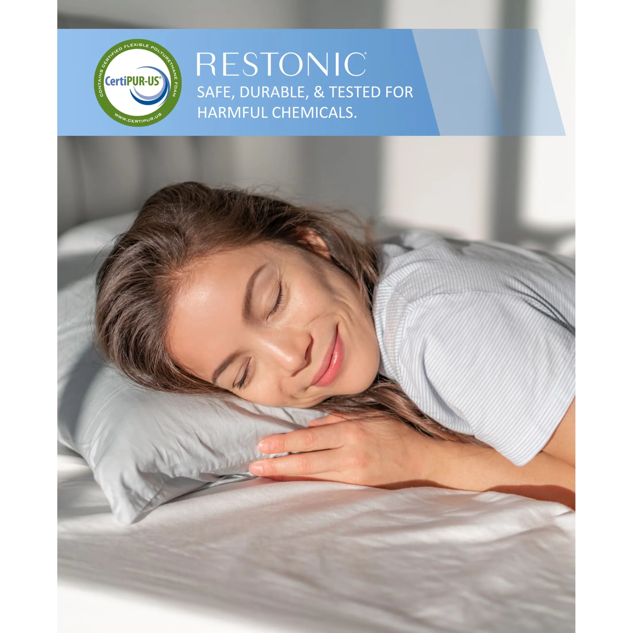 Efficient Mattresses Accessory with Cooling Technology, Plush Mattress - Foam Model F1E51C