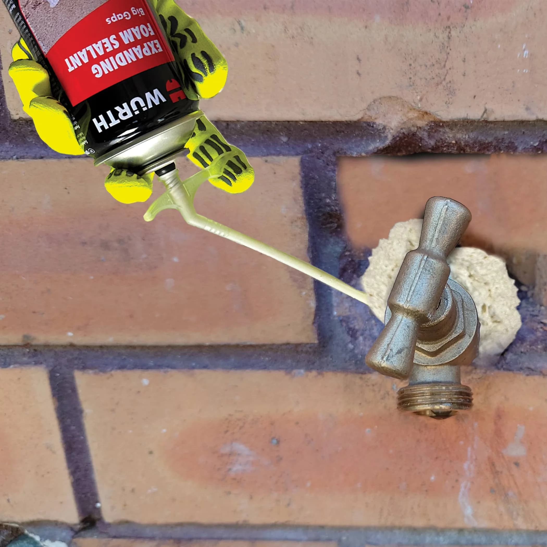 Quality Building Material with Insulated, Energy Efficient, Easy Installation - Expanding Foam White Model E42D73