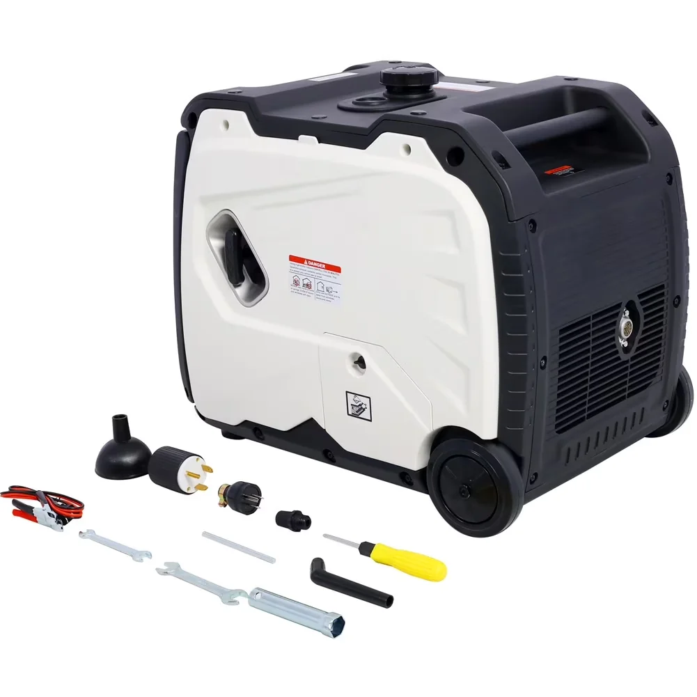 Generator Essential with 4500W, Electric With Foldable Handle And Wheels, Super Quiet - Model 130C1C