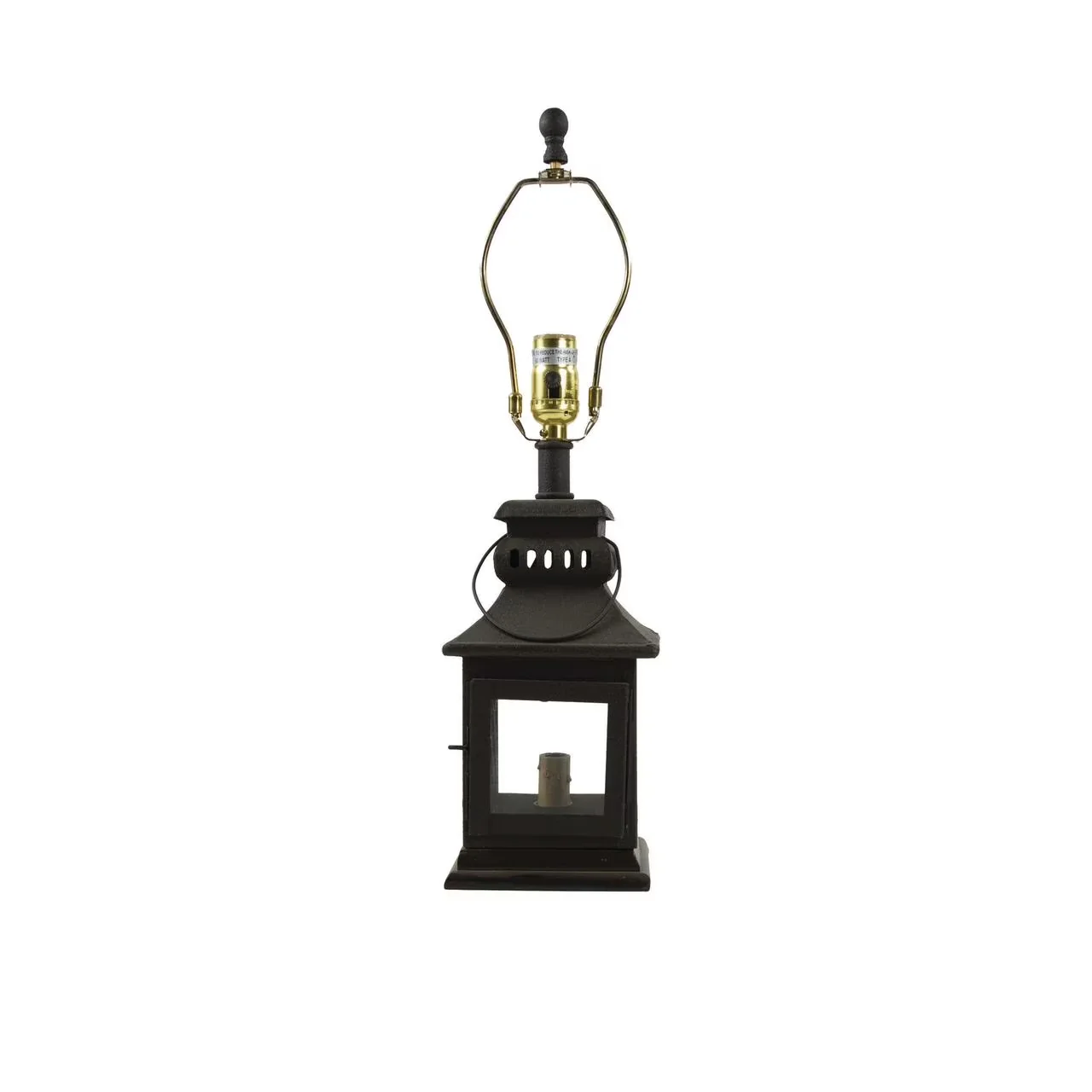 Innovative Table Lamp with Incandescent, French Country, Bedside Lamps - Black Black Iron Model 30B532