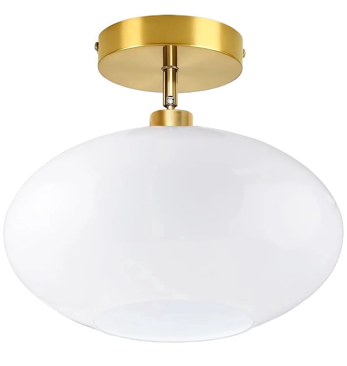 Modern Ceiling Lights Fixture with Energy Efficient, Modern - Black Gold Metal Base Model 74B881