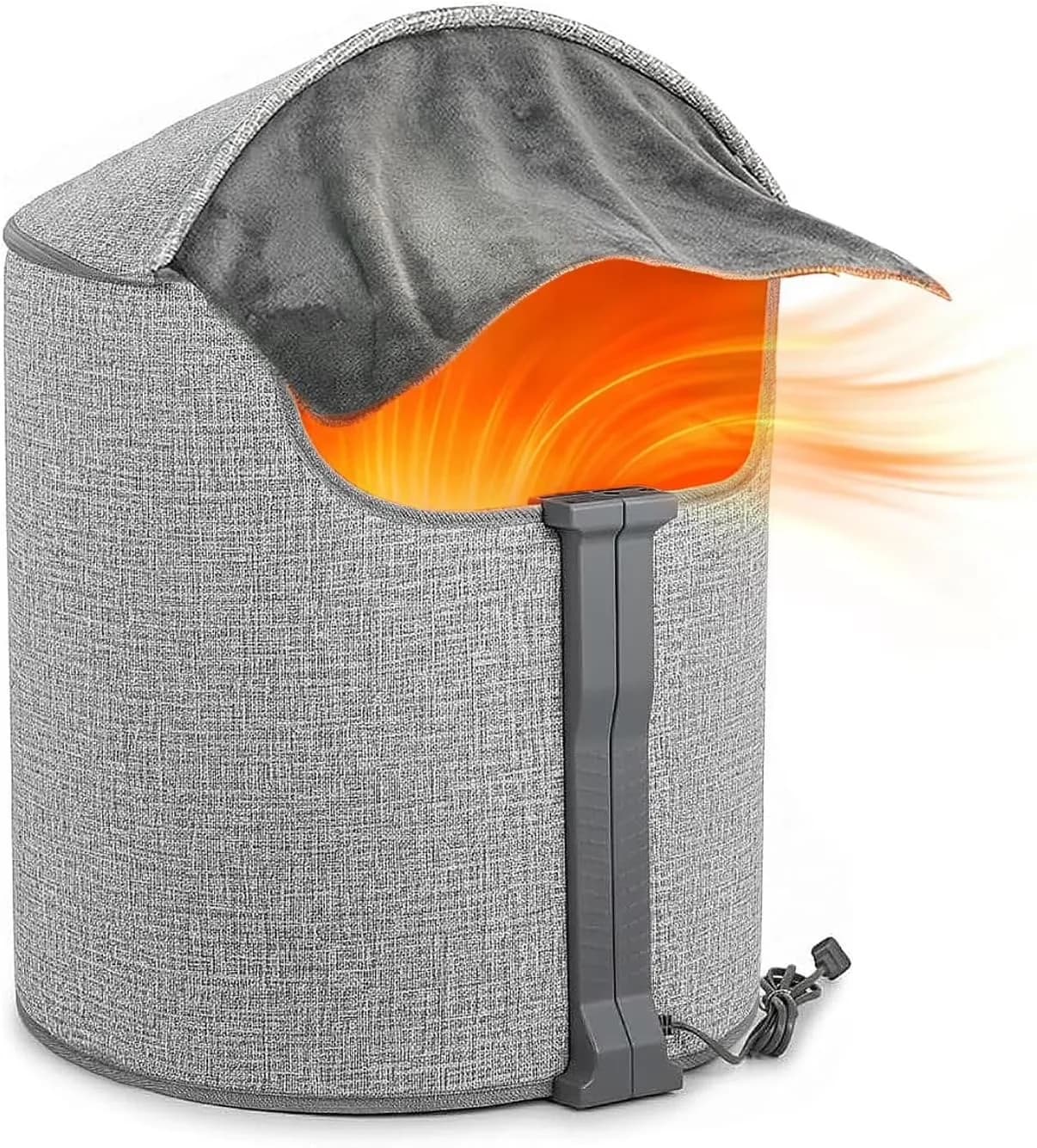 Portable And Electric Space Heater Efficient with Removable, Quiet Foot Warmer for Office, Home - Model BD7B04