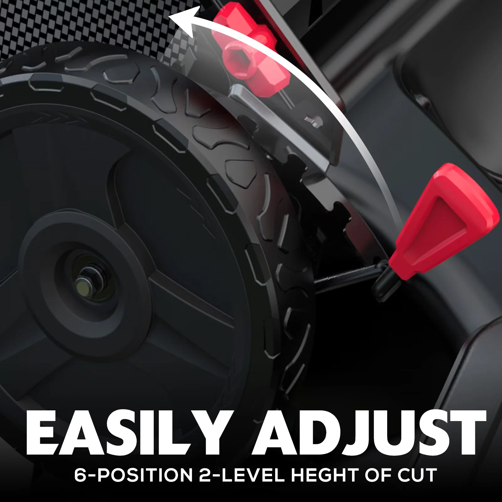 Stylish Push Mower with Bagger, Mulching, 21" 144cc Gas Lawn - Black - Low Maintenance Model 715679