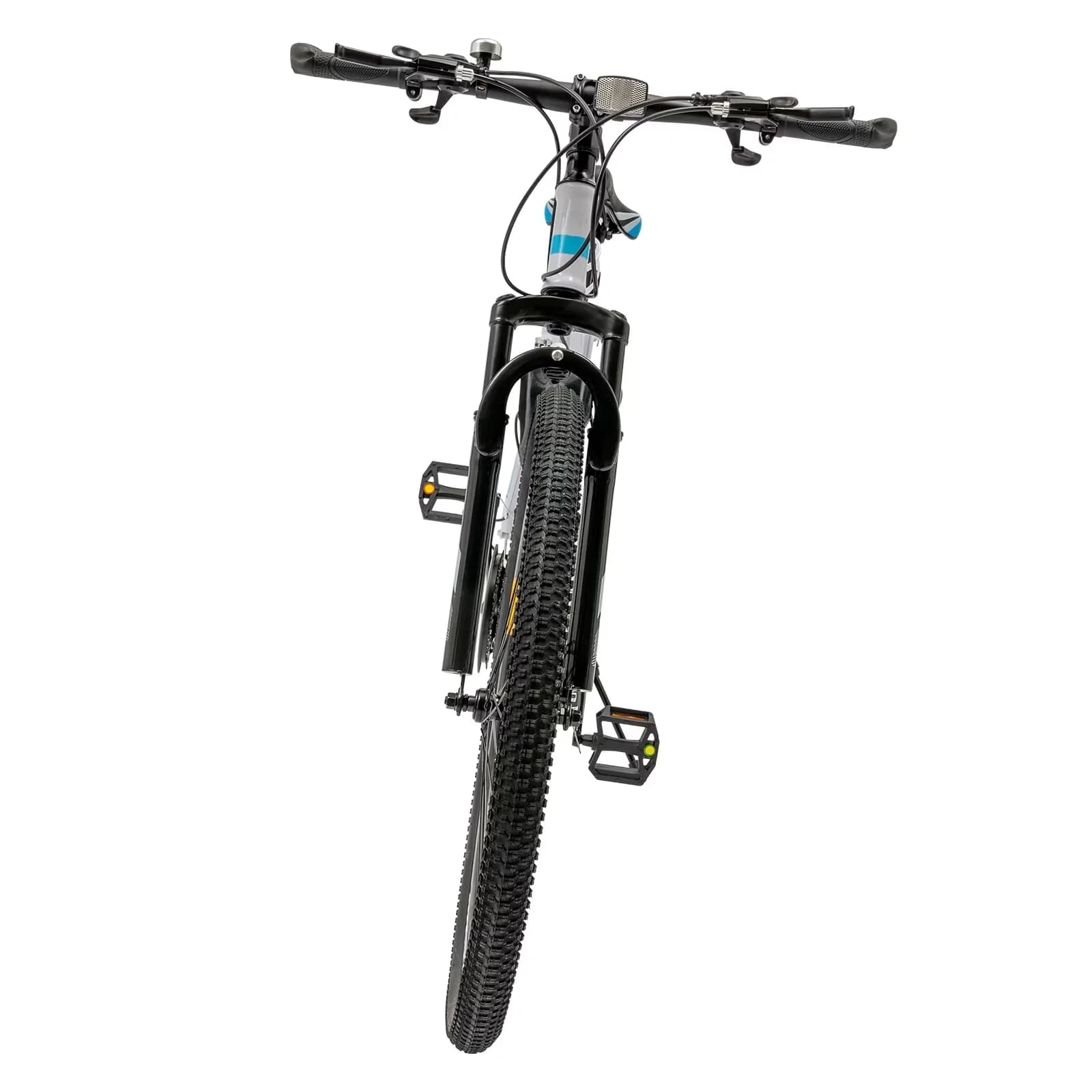 Stylish Road Bike with Lightweight, Dual Disc Brakes, 220.46lbs Load - White Model F79E5A