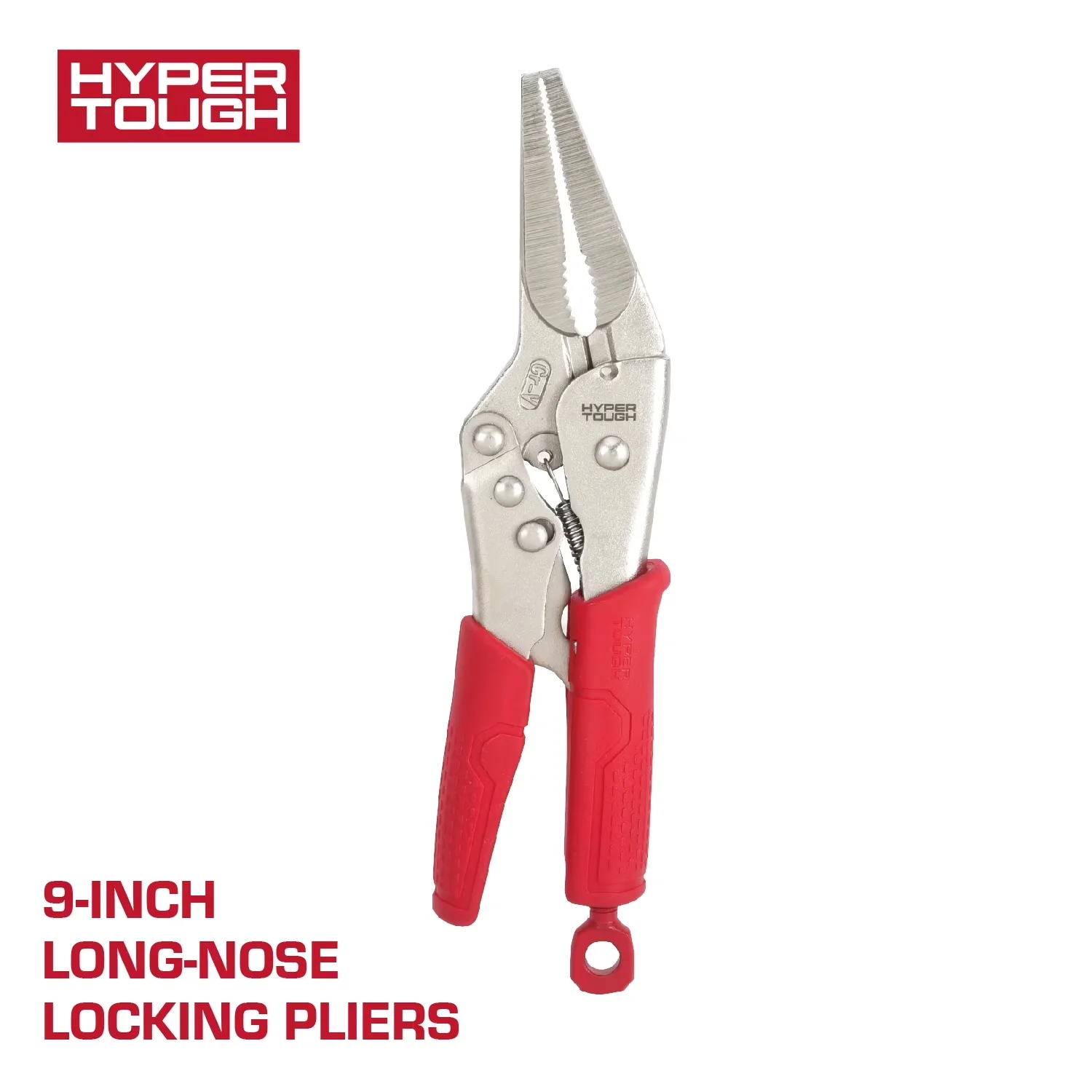 Professional Hand Tool with Precision, Triggerless Release, 9-inch Long-Nose Locking Pliers - 9" Model BF893C