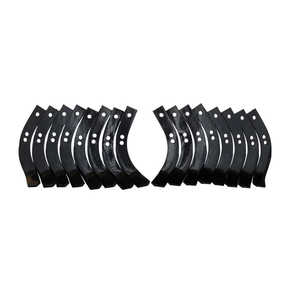 Professional Trillers Cultivator with Includes 16 Tines 8-RH & 8-LH, 3/8 Diameter Mounting Holes - Model 2E88BF