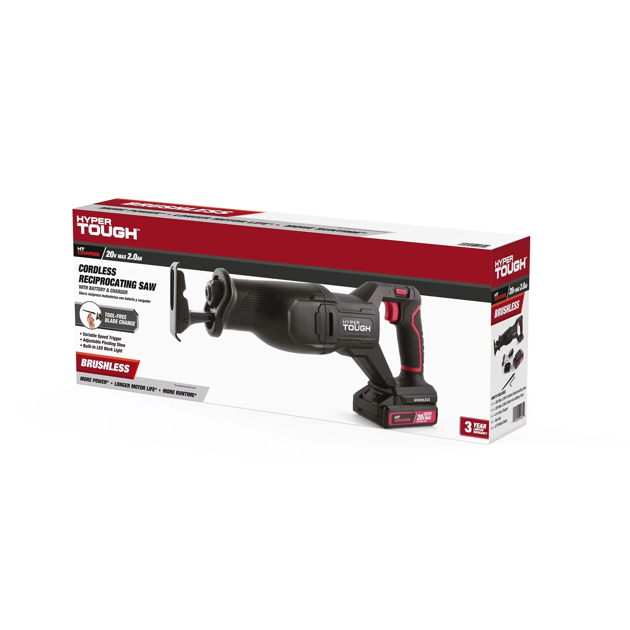 Reliable Power Saw with Battery, 20V, Easy To Control - Built to Last Model 90E115