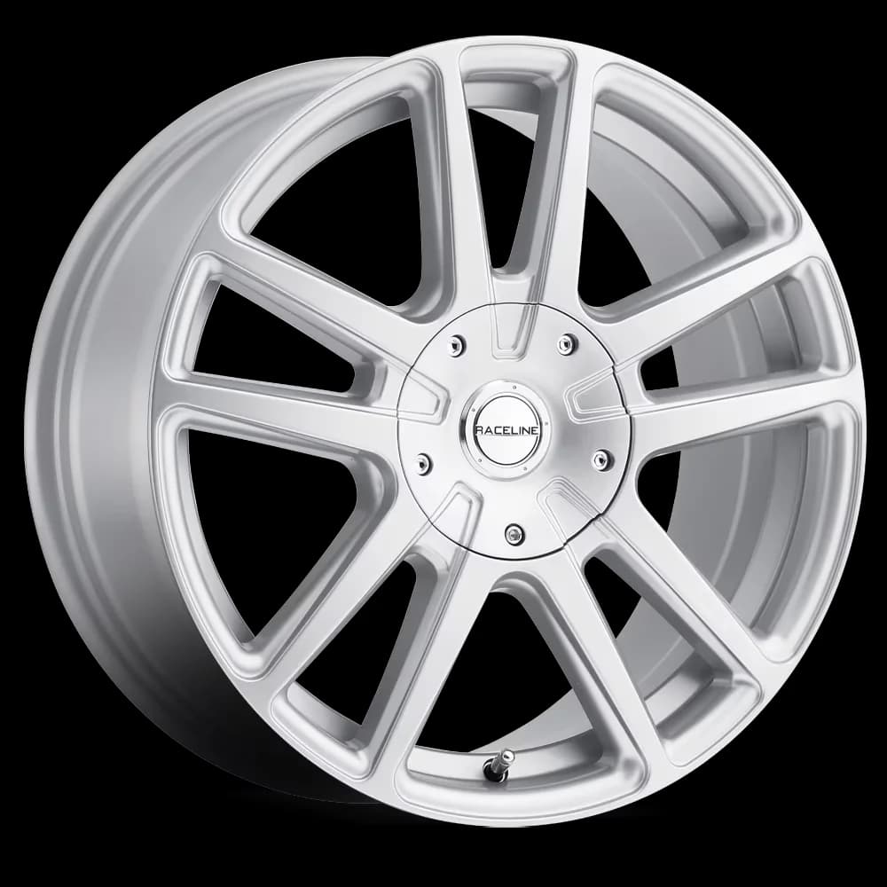 Durable Wheels And Rim with Split Spokes, Modern split-spoke design, 145S- 16" Cast Aluminum Wheel - Ca - Cast Aluminum Silver Model 8DCCF6