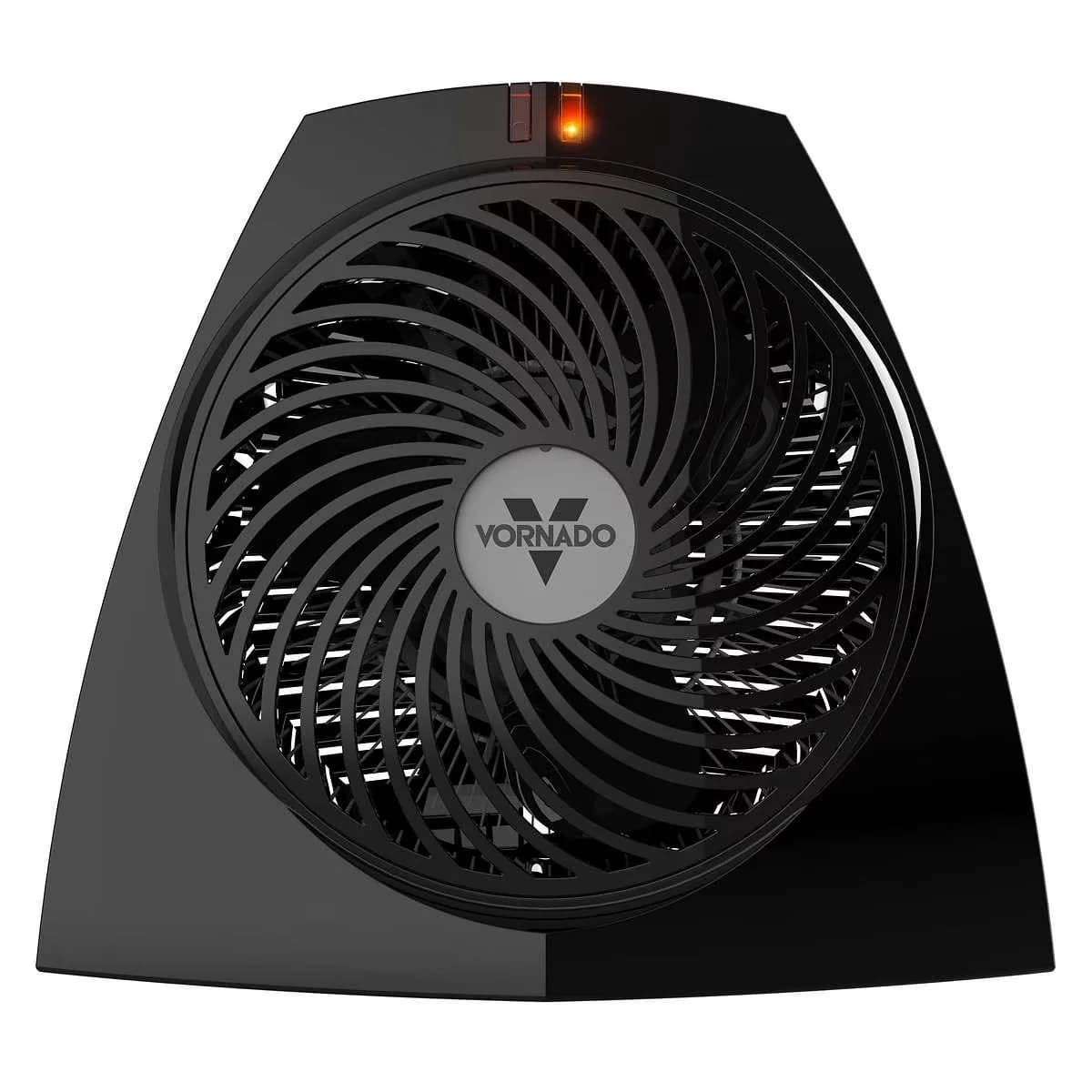 Stylish Portable And Electric Space Heater with Automatic Shutoff, 2-Pack, Cool Touch Case - Black Model ABCAEB