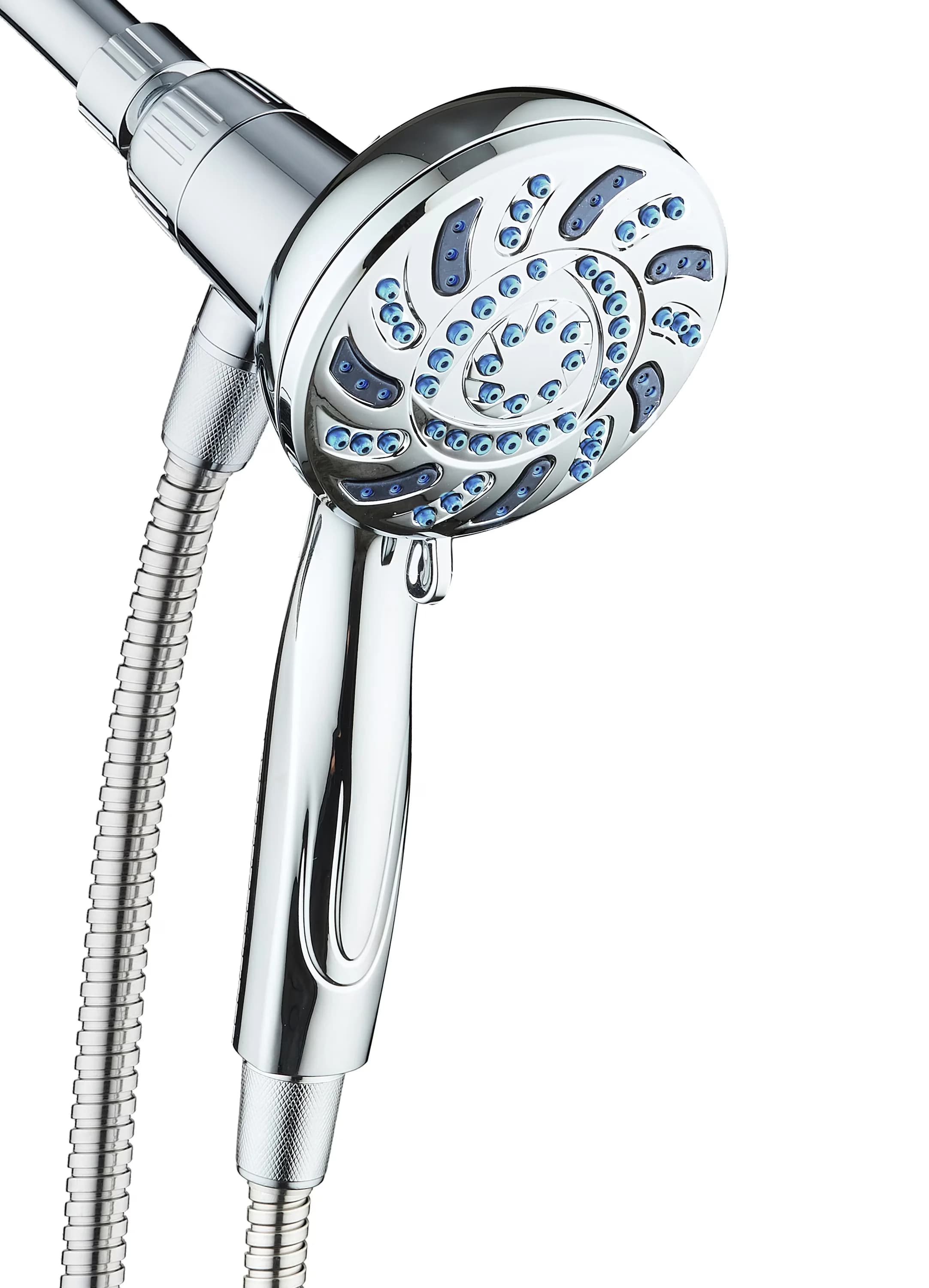 Essential Shower Head with Easy To Install - Silver Abs, Stainless Steel Model 6ECD08