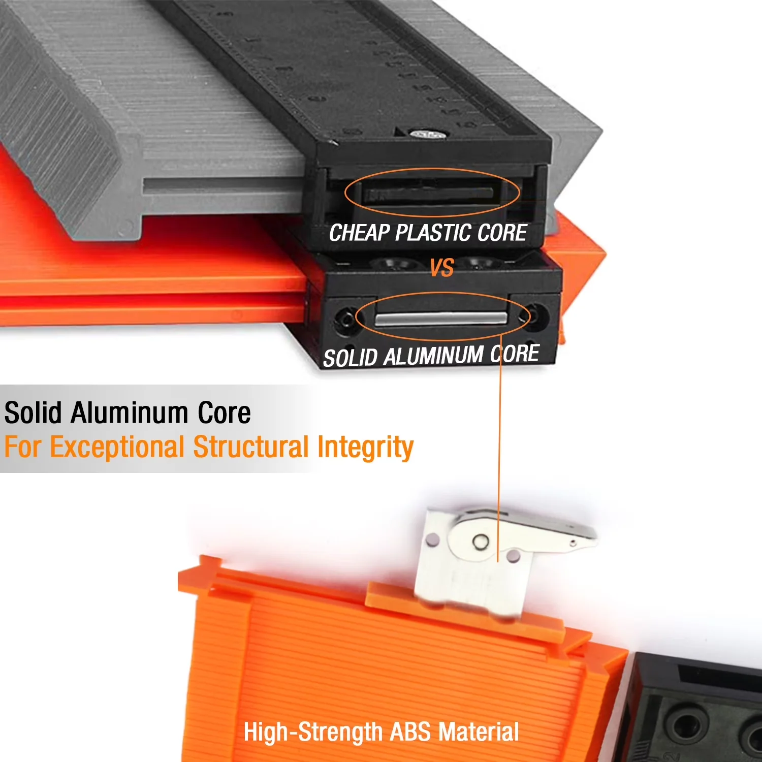 Pro Tool Modern with Adjustable, Easy To Use, Durable - Abs Plastic And Aluminum 10" & 5" Model 4DDBAE