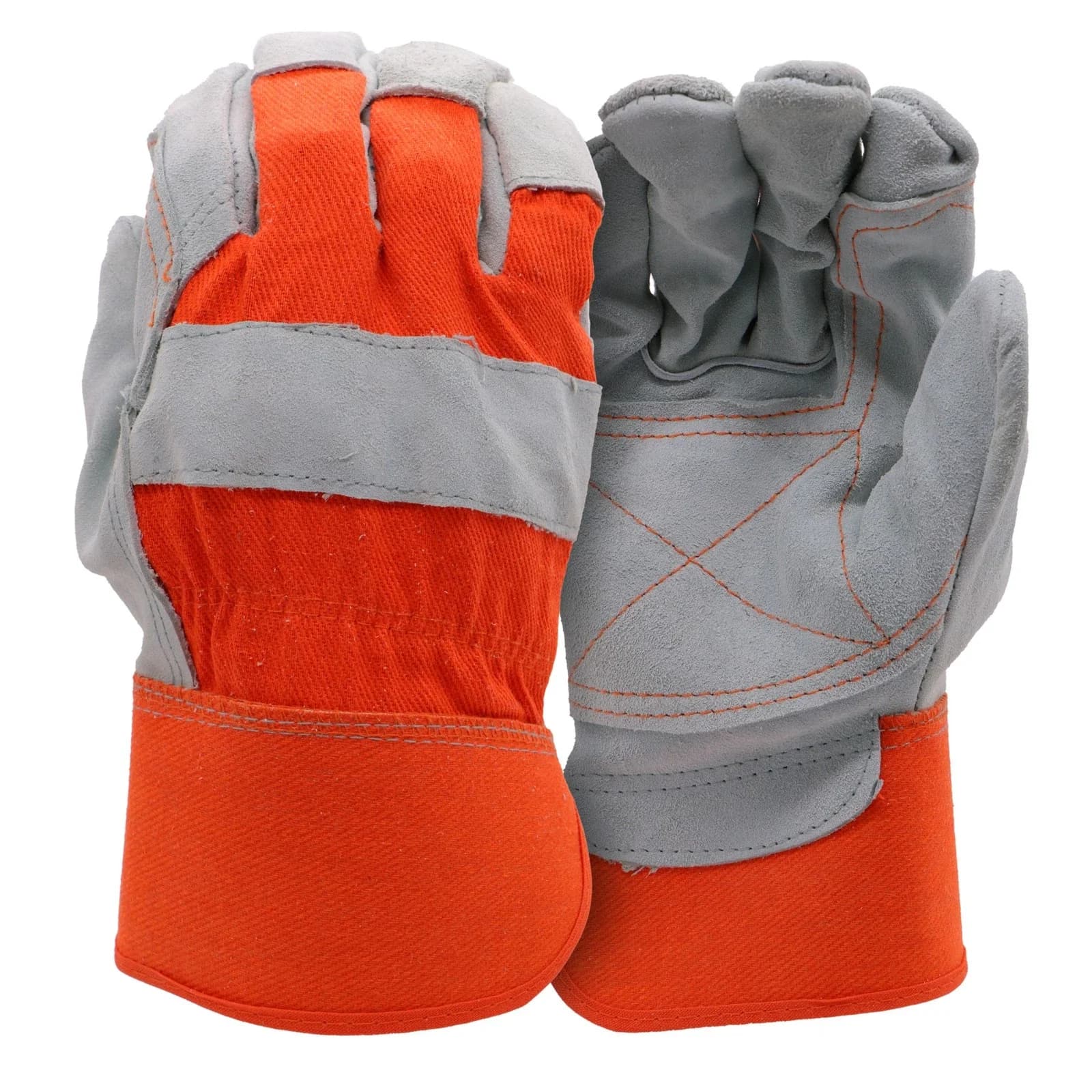 Protective Equipment Quality with Safety Cuff, Boss, Size Xl - Leather Gray Model ED2323