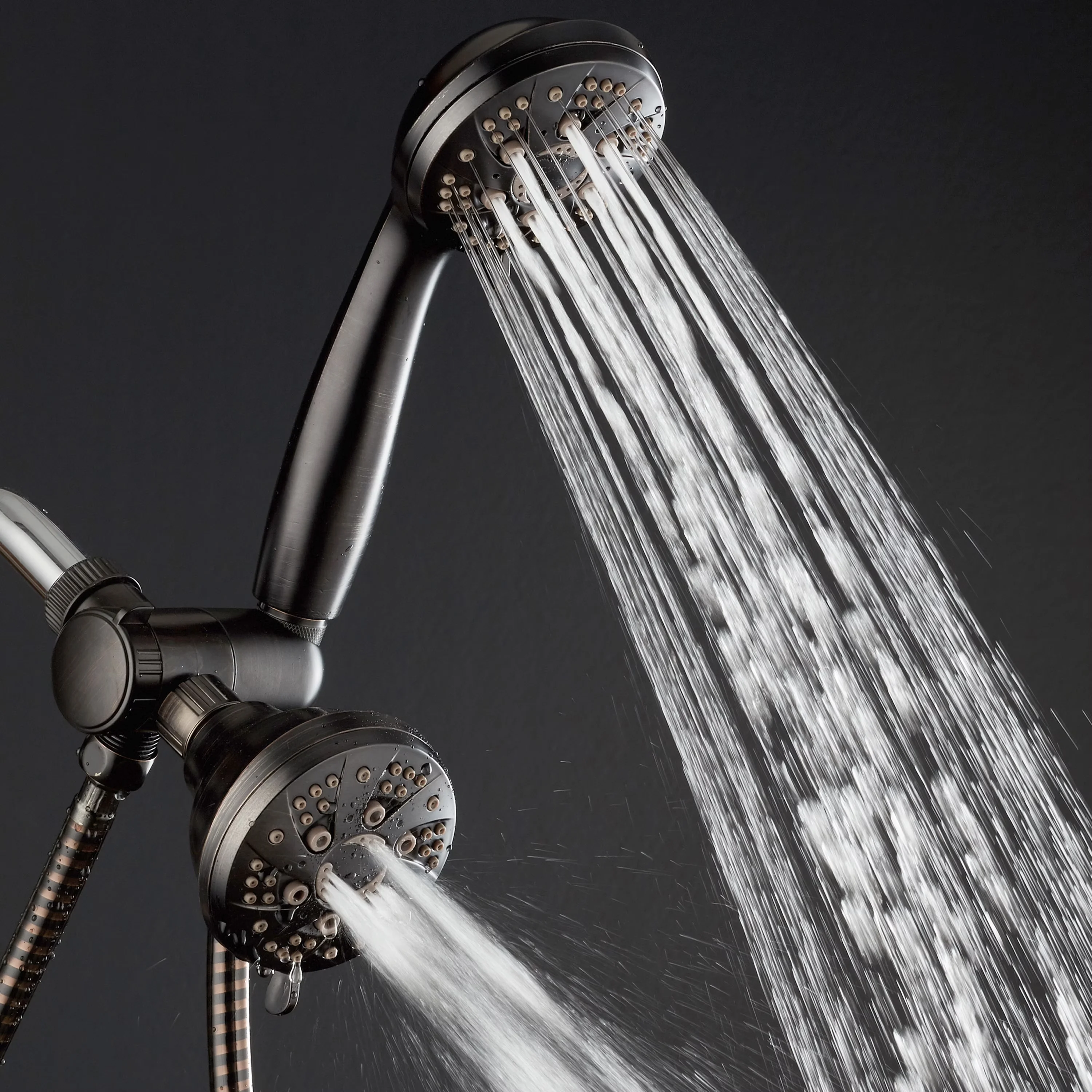 Shower Head Quality with Adjustable, Oil Rubbed Bronze - Abs Oil Rubbed Bronze Model 222FC4