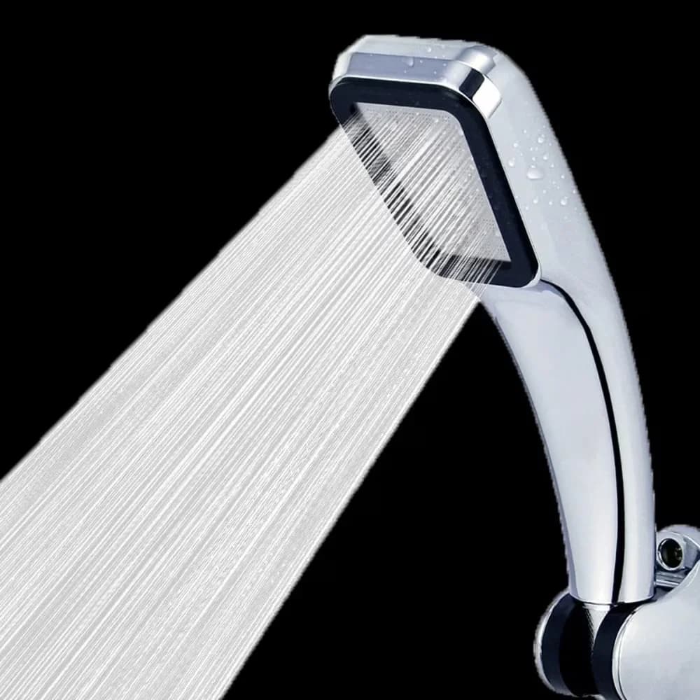 Essential Shower Head with Detachable, Bathroom Nozzle Accessories - Abs Chrome Version Model 1616C5