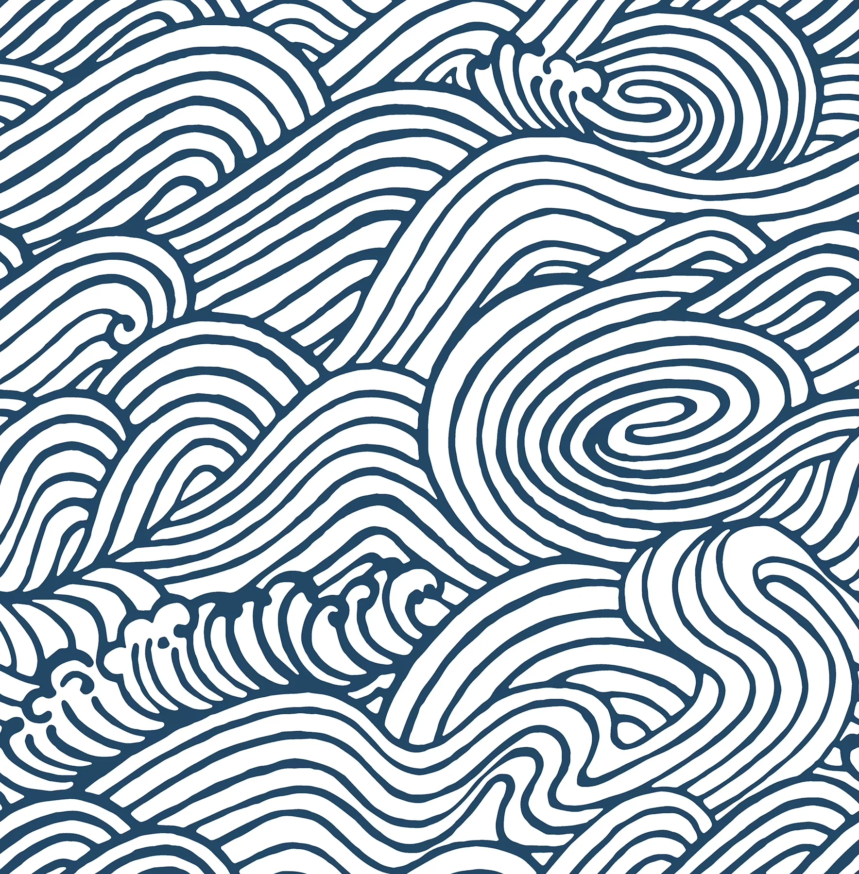 Wallpaper Wall Decals Wall Covering Durable with Removable, 216-in by 20.5-in, 30.75 sq. ft - Blue Vinyl Model 37D35E